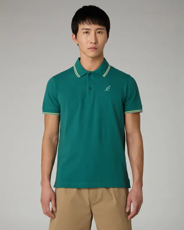 australian-stripes-polo-lsupo0004-polo-sportswear-piquet-giungla-slim-fit image 1