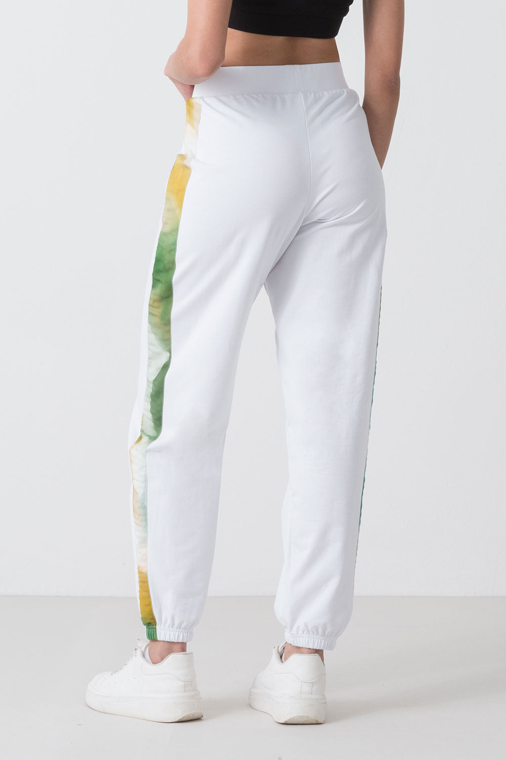 city-pantalone-dimensione-danza-con-elastico-al-fondo-e-bande-in-contrasto image 8