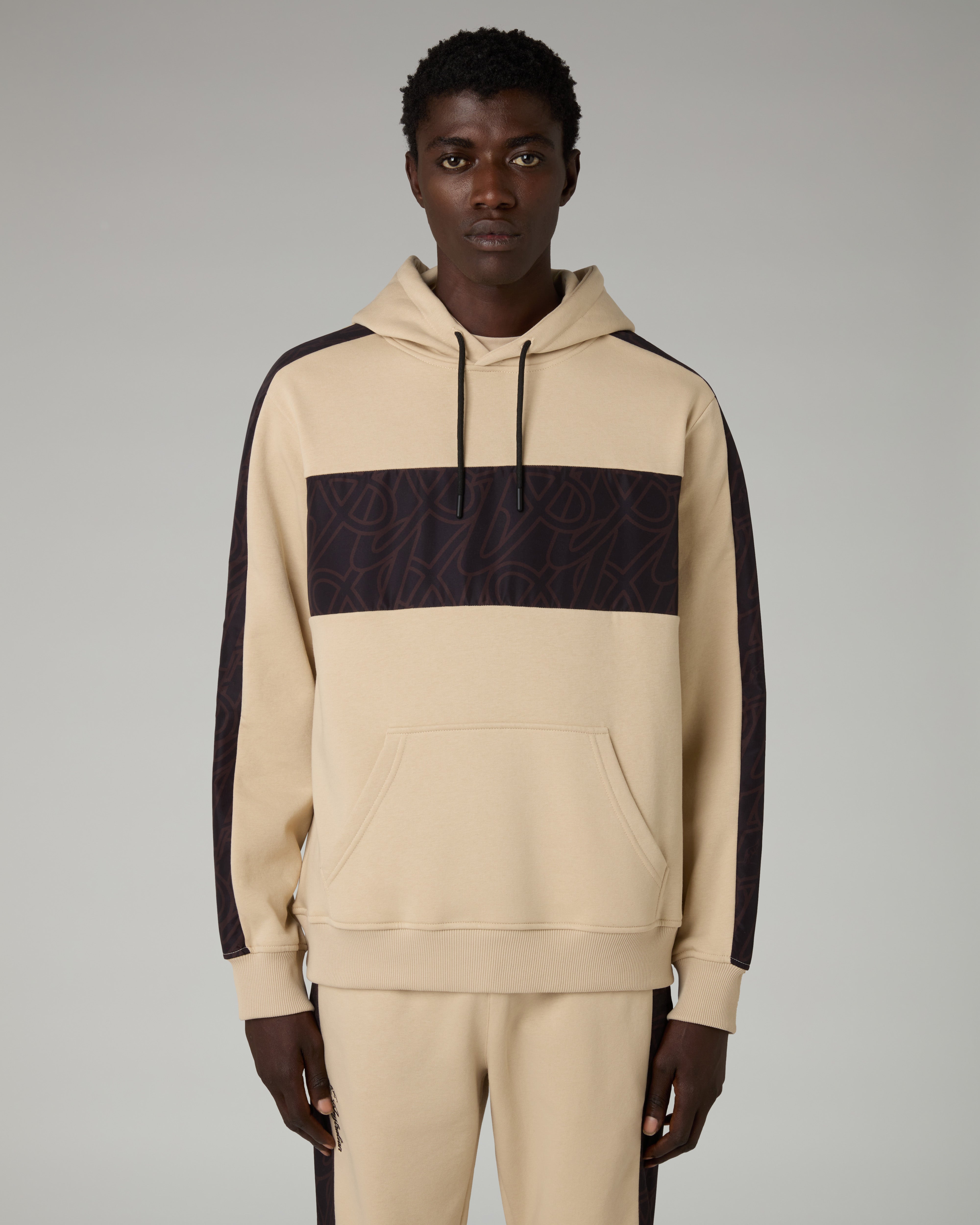 australian-iconissima-hoodie-felpa-cappuccio-sabbia-made-in-italy image 1
