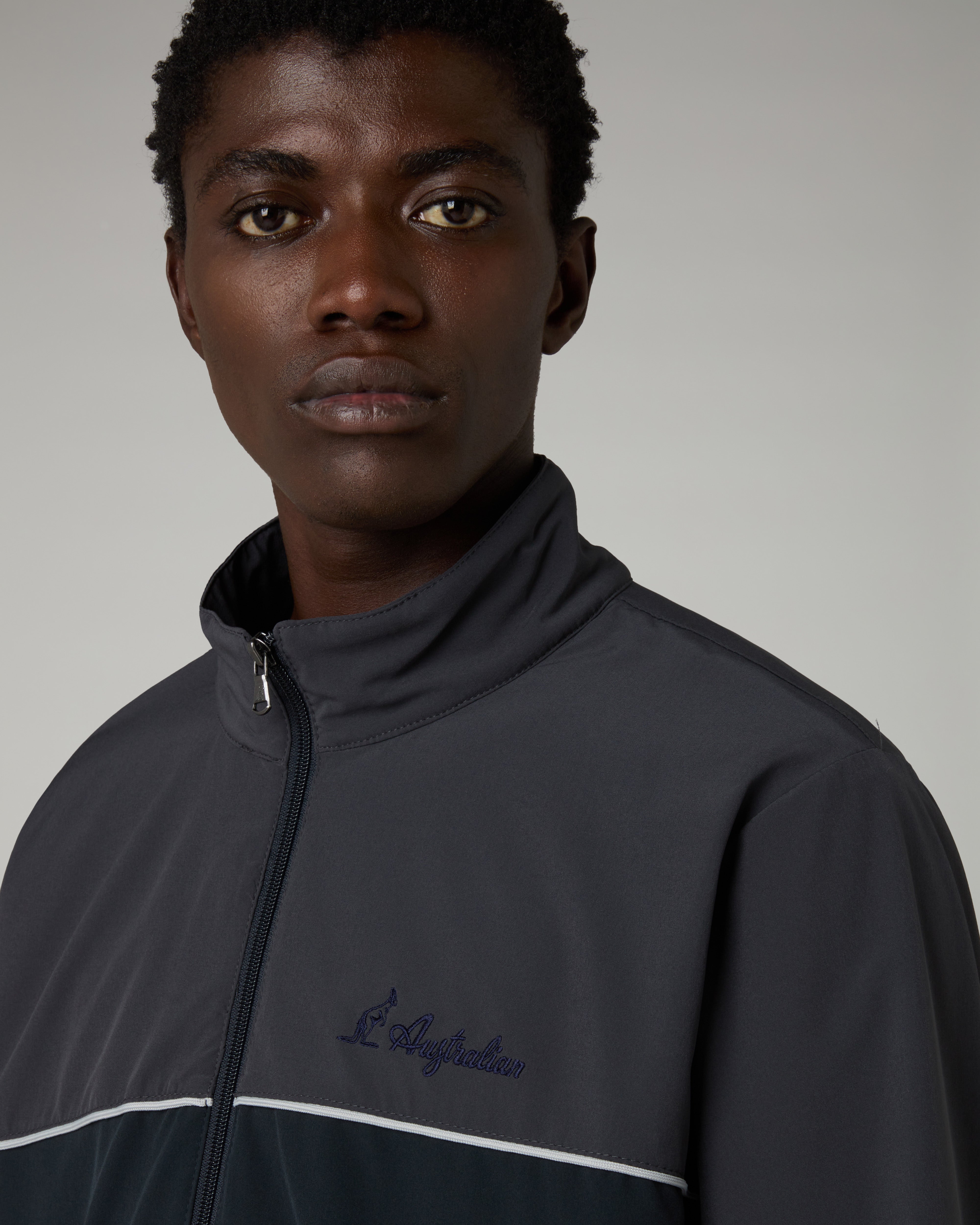 australian-color-block-slam-tracksuit-tuta-tecnica-blu-navy image 4