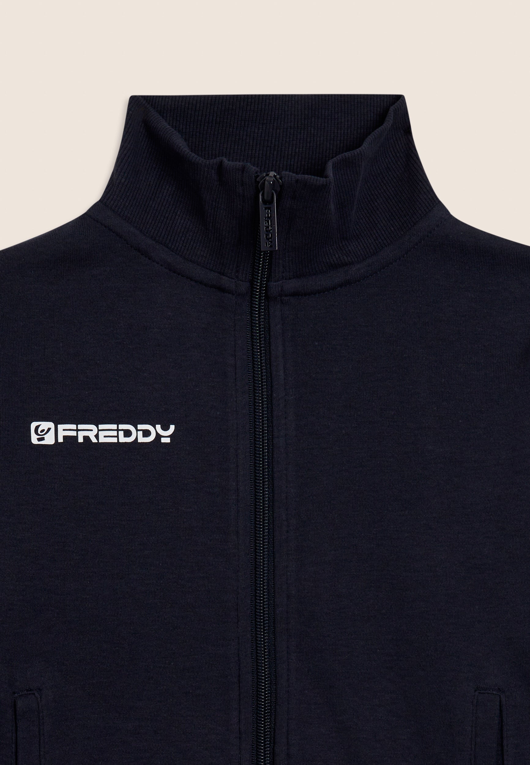 freddy-tuta-sportiva-bambina-cotone-con-zip-full-zip image 3