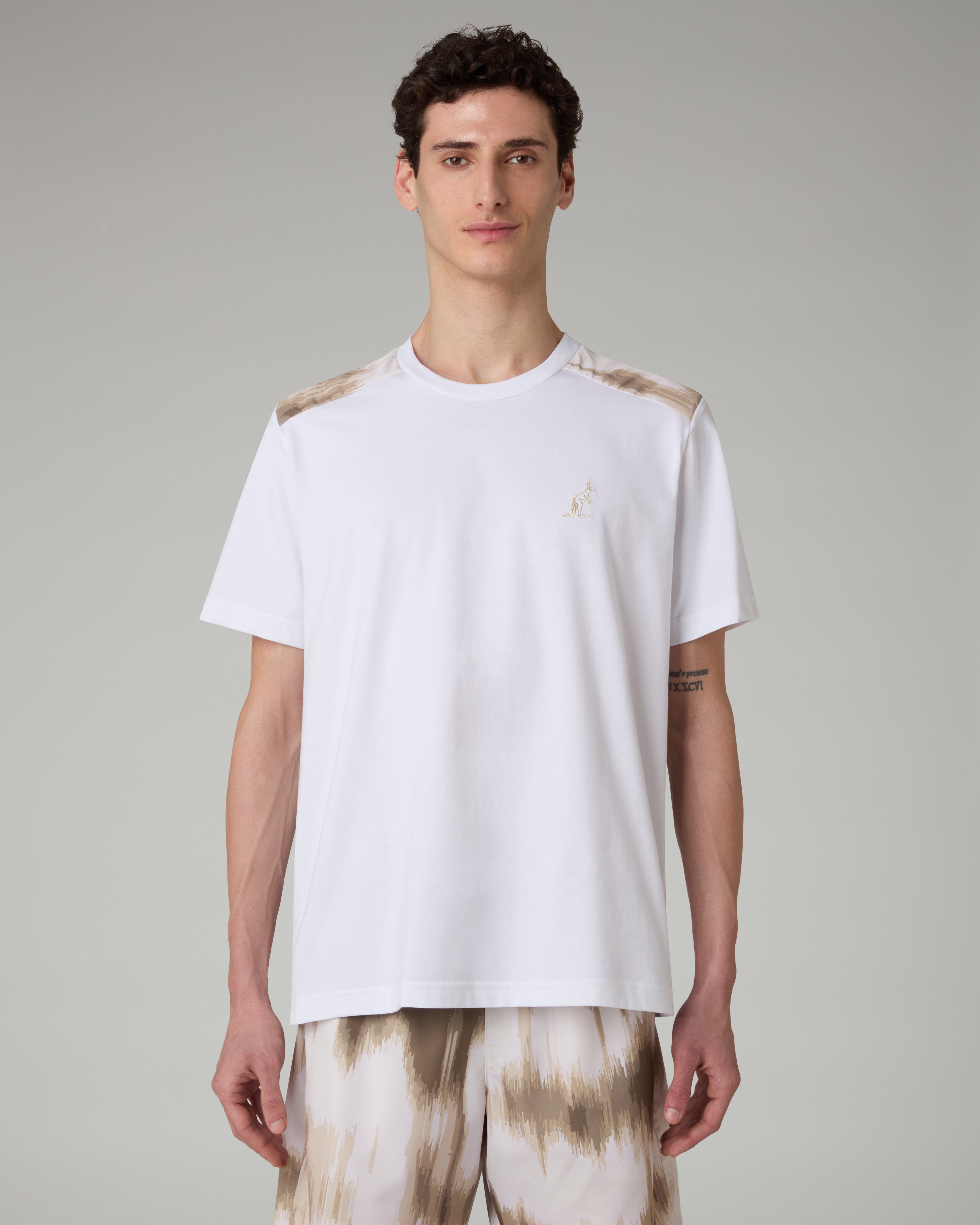 australian-doric-cotton-t-shirt-t-shirt-cotone-bianca-regular-fit image 1