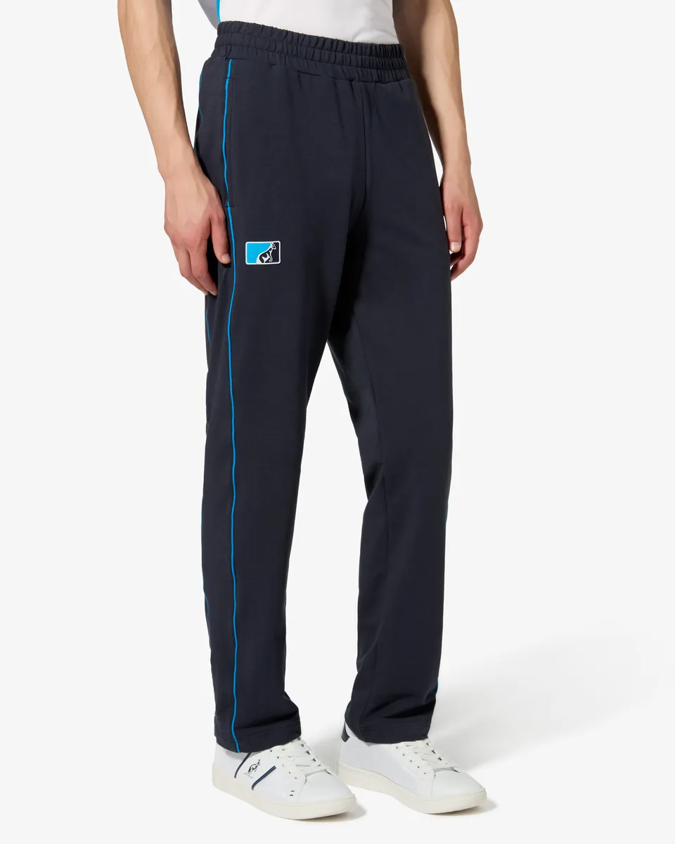 australian-league-track-pant-felpa-blu-navy-pantalone-tuta-tennis-made-in-italy image 1
