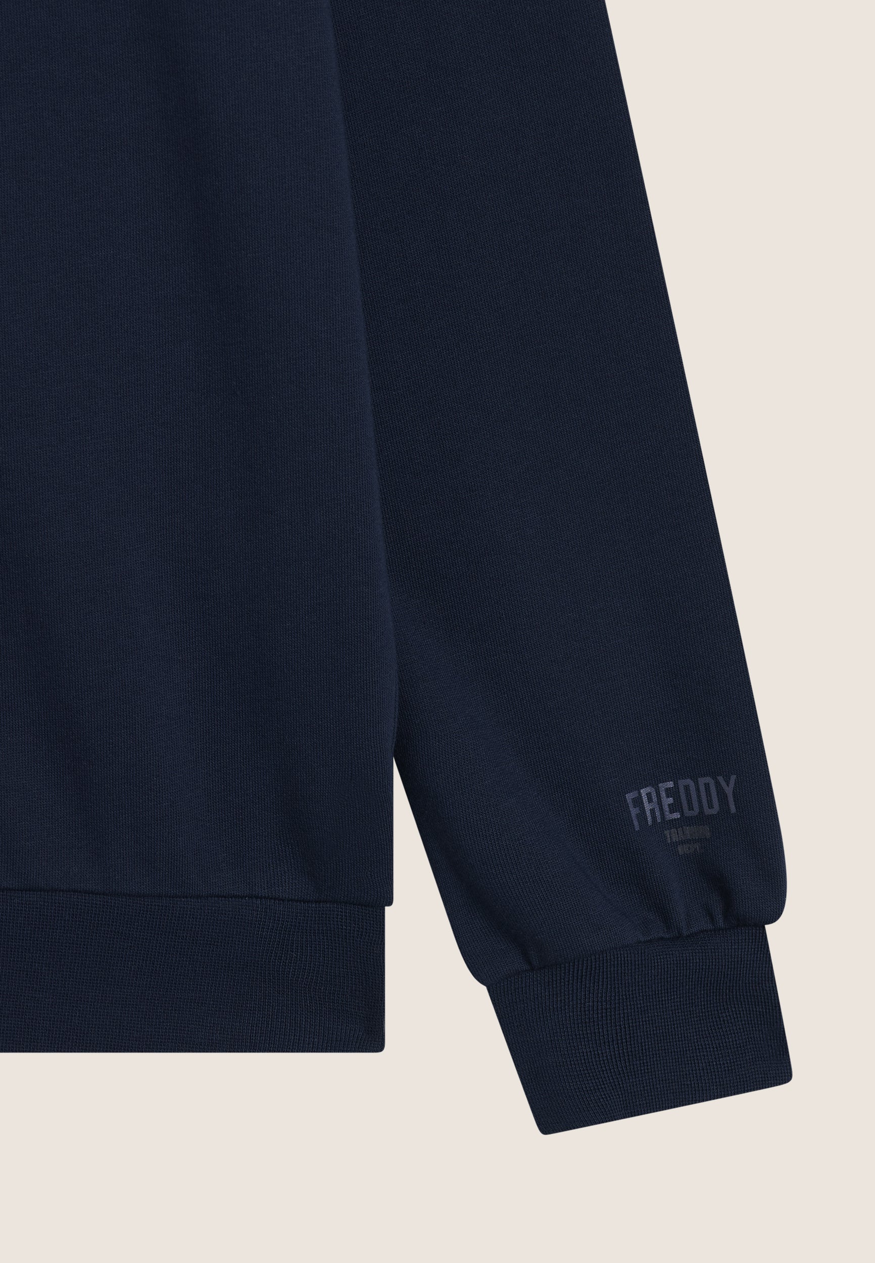 freddy-training-dept-felpa-donna-uomo-collo-alto-con-zip-e-camouflage image 7