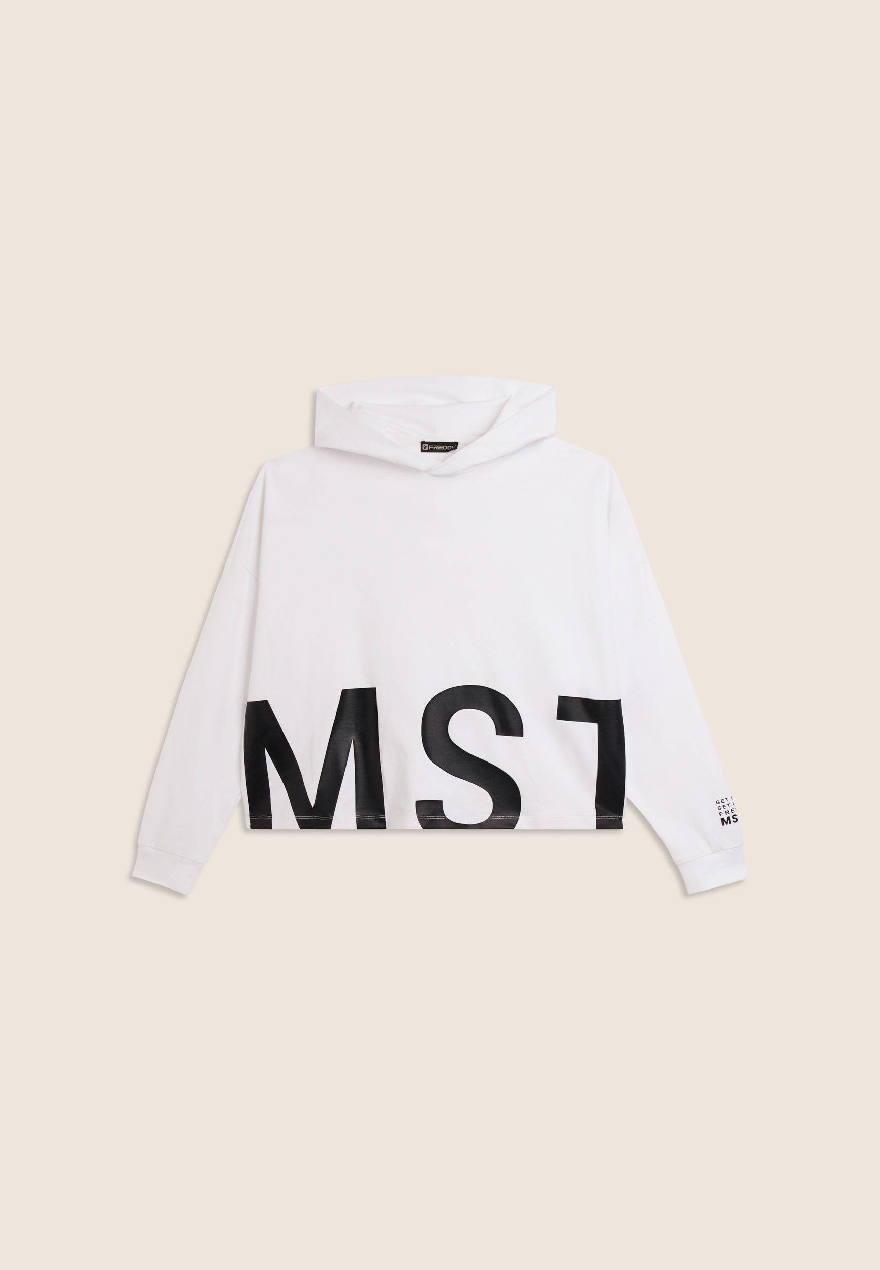 freddy-felpa-cappuccio-cropped-oversize-con-stampa-mst image 5