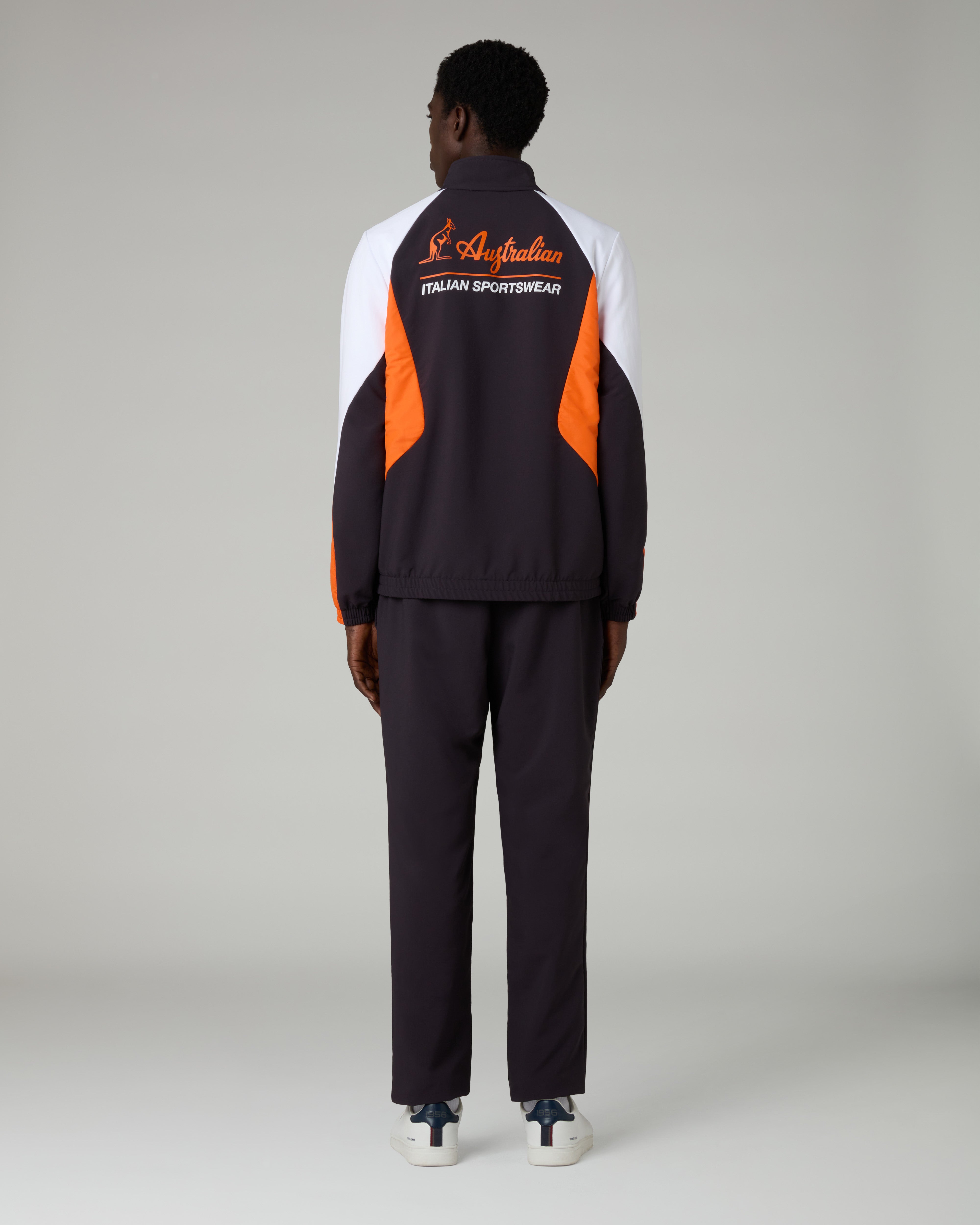 australian-color-block-match-tracksuit-tuta-blu-navy image 2