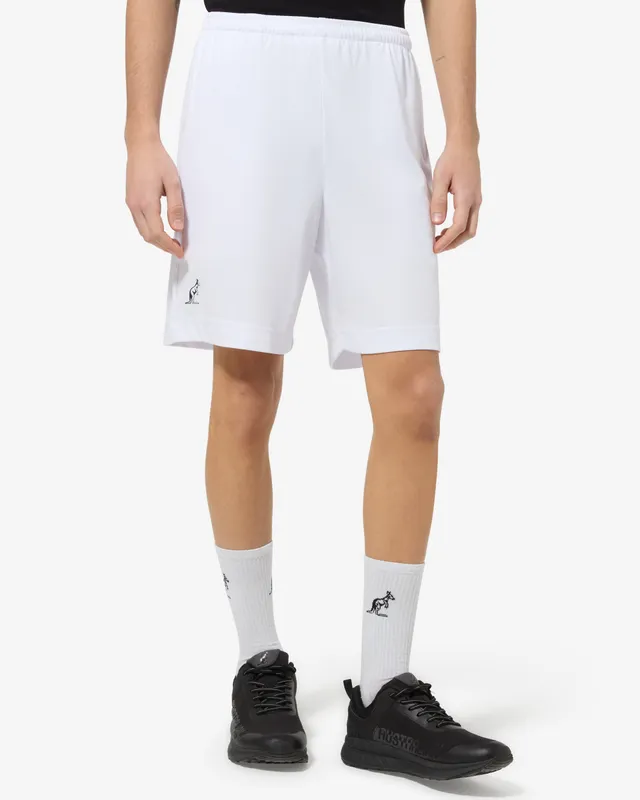australian-ace-short-tennis-bianco-short-tecnico-traspirante-made-in-italy image 1