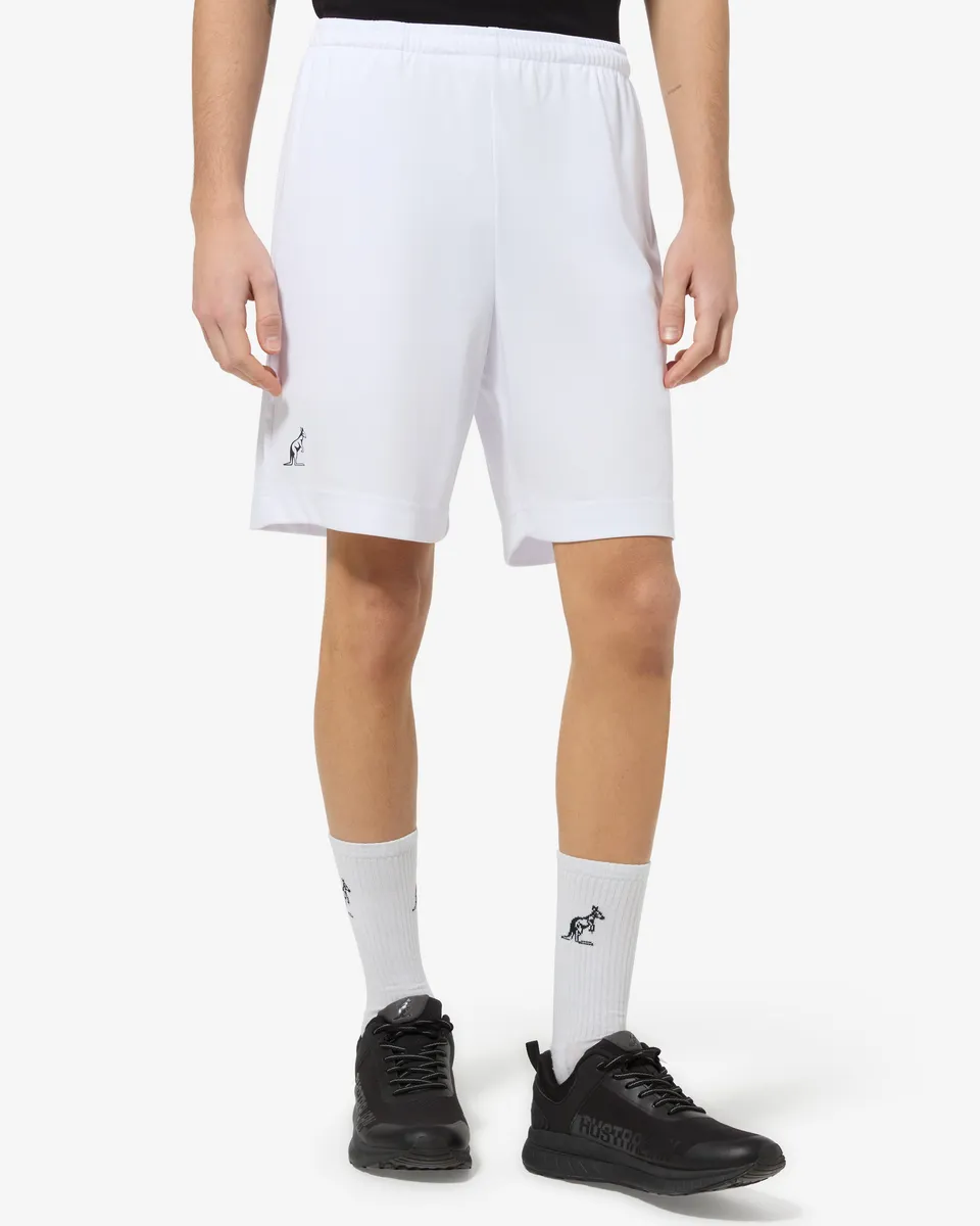 australian-ace-short-tennis-bianco-short-tecnico-traspirante-made-in-italy image 1