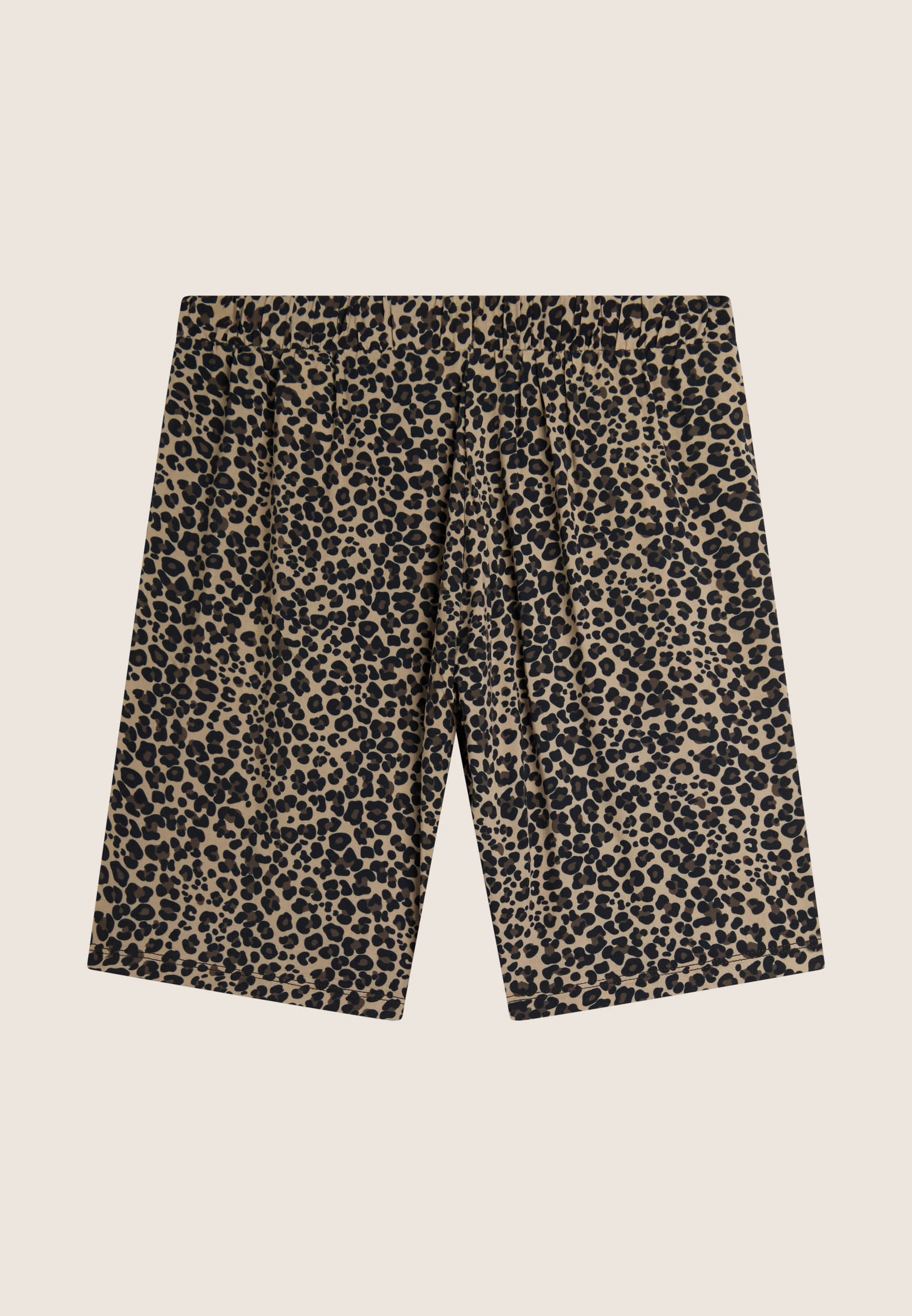 freddy-pantaloni-corti-donna-wide-leg-in-viscosa-leopardata image 2