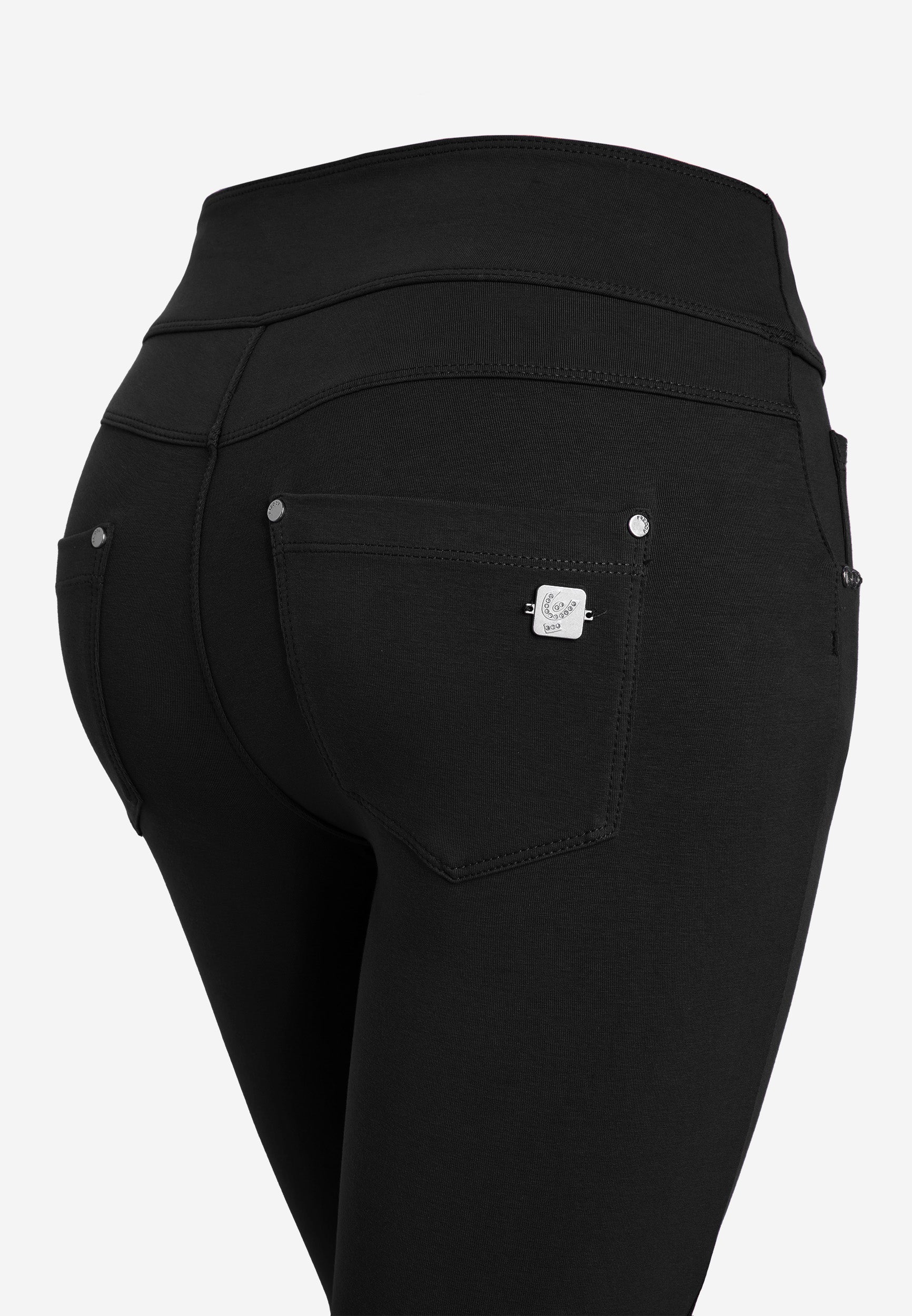 freddy-pantaloni-n-o-w-skinny-vita-media-risvoltabile-jersey-cotone-organico image 8