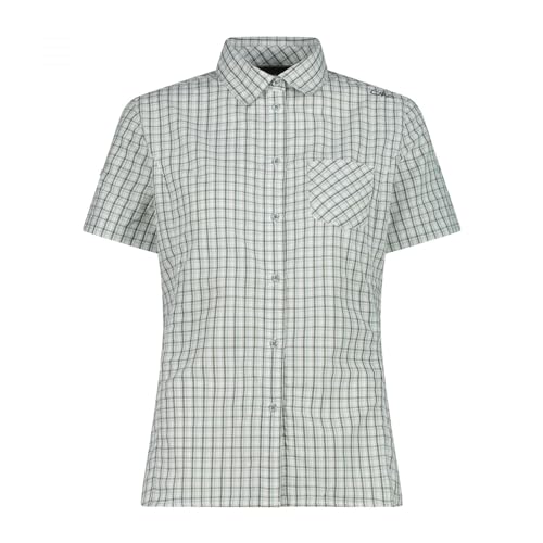 cmp-rahmsy-camicia-donna-maniche-corte-a-quadri-upf30 image 4