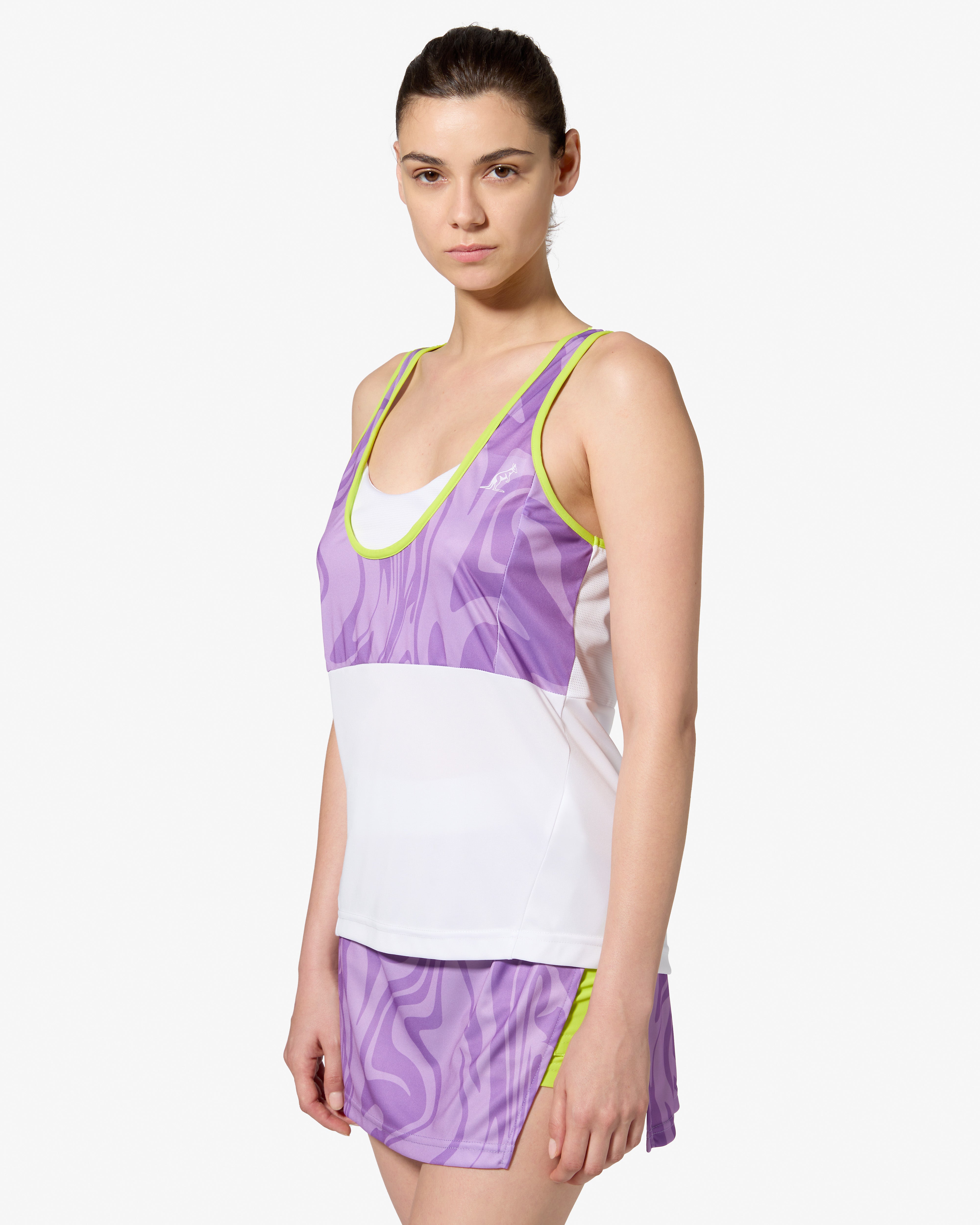 australian-ripple-tank-top-bianco-canotta-ace-traspirante-ergonomica image 1