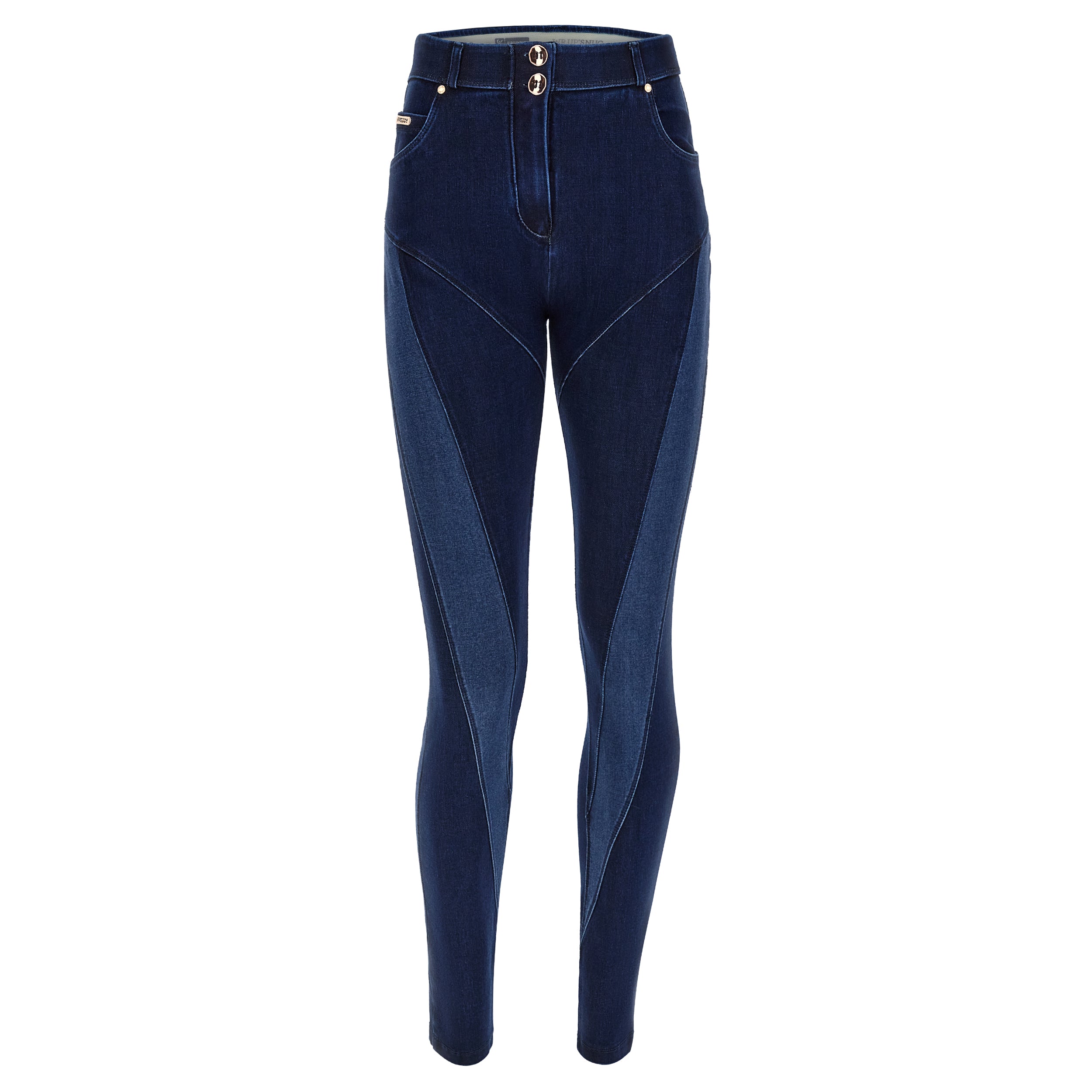 freddy-jeans-wr-up-denim-navetta-superskinny-vita-alta-con-inserti-a-contrasto image 5
