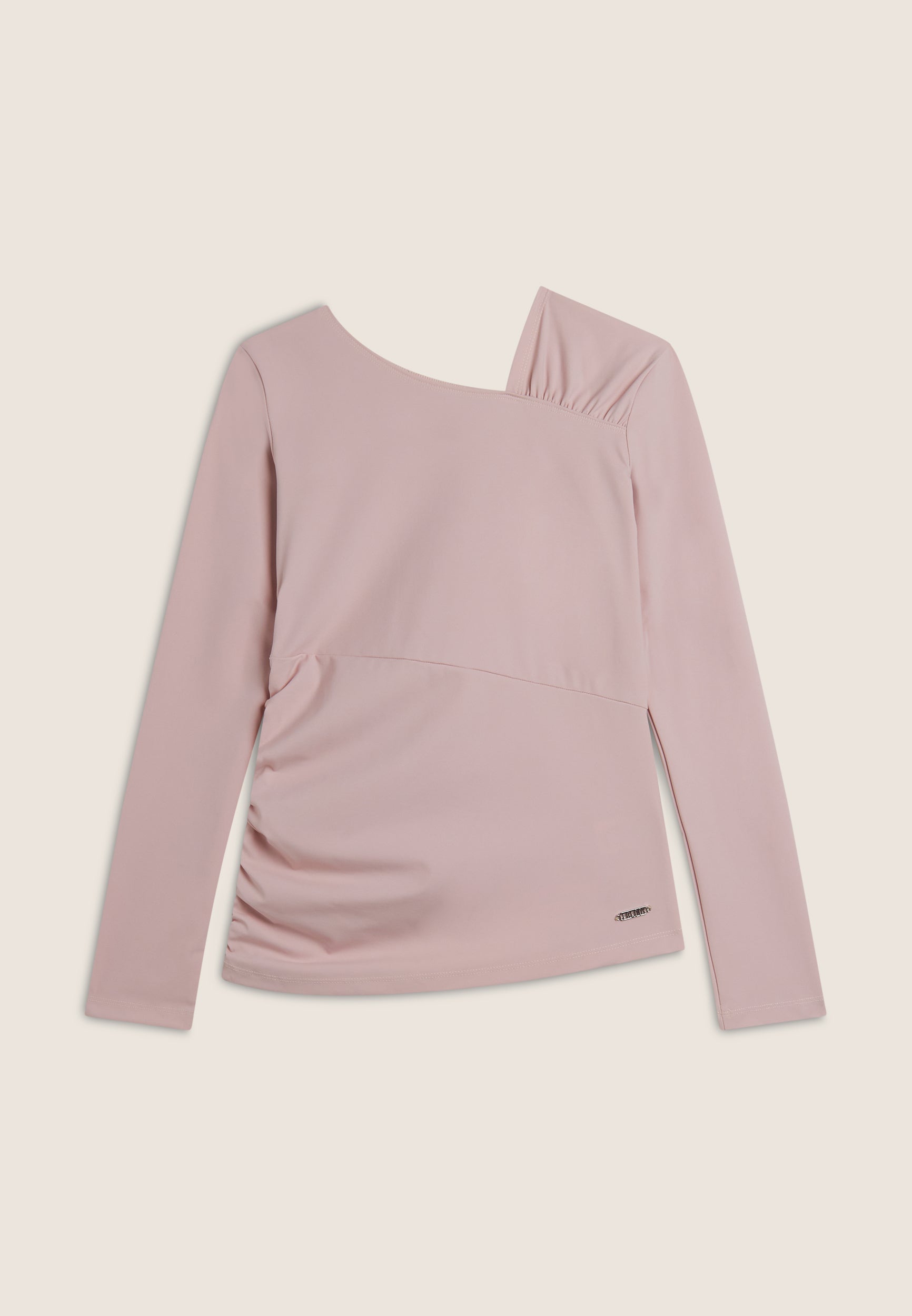 freddy-maglia-donna-manica-lunga-jersey-asimmetrica image 4