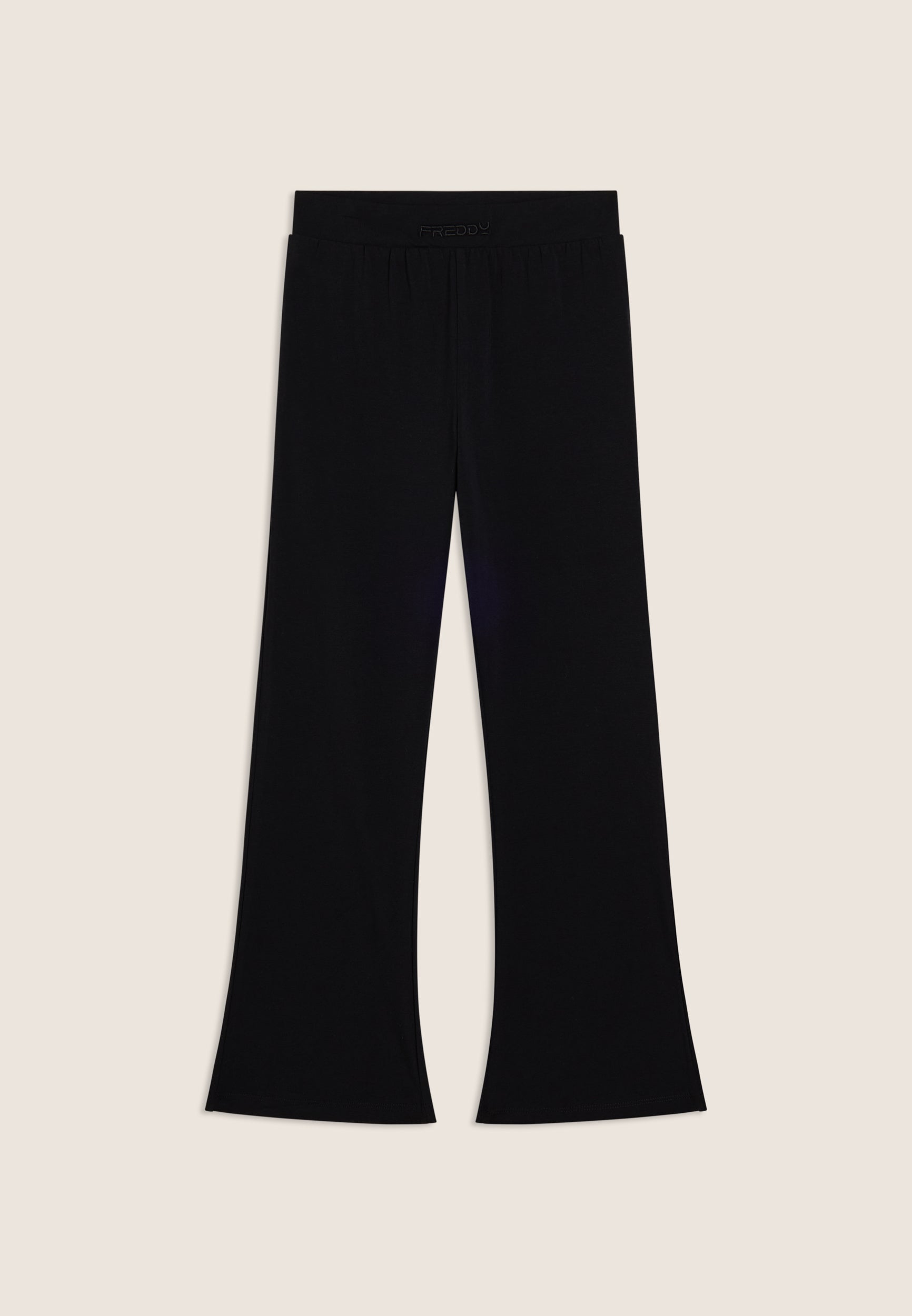freddy-leggings-flare-bambina-e-ragazza-con-logo-ricamato image 8