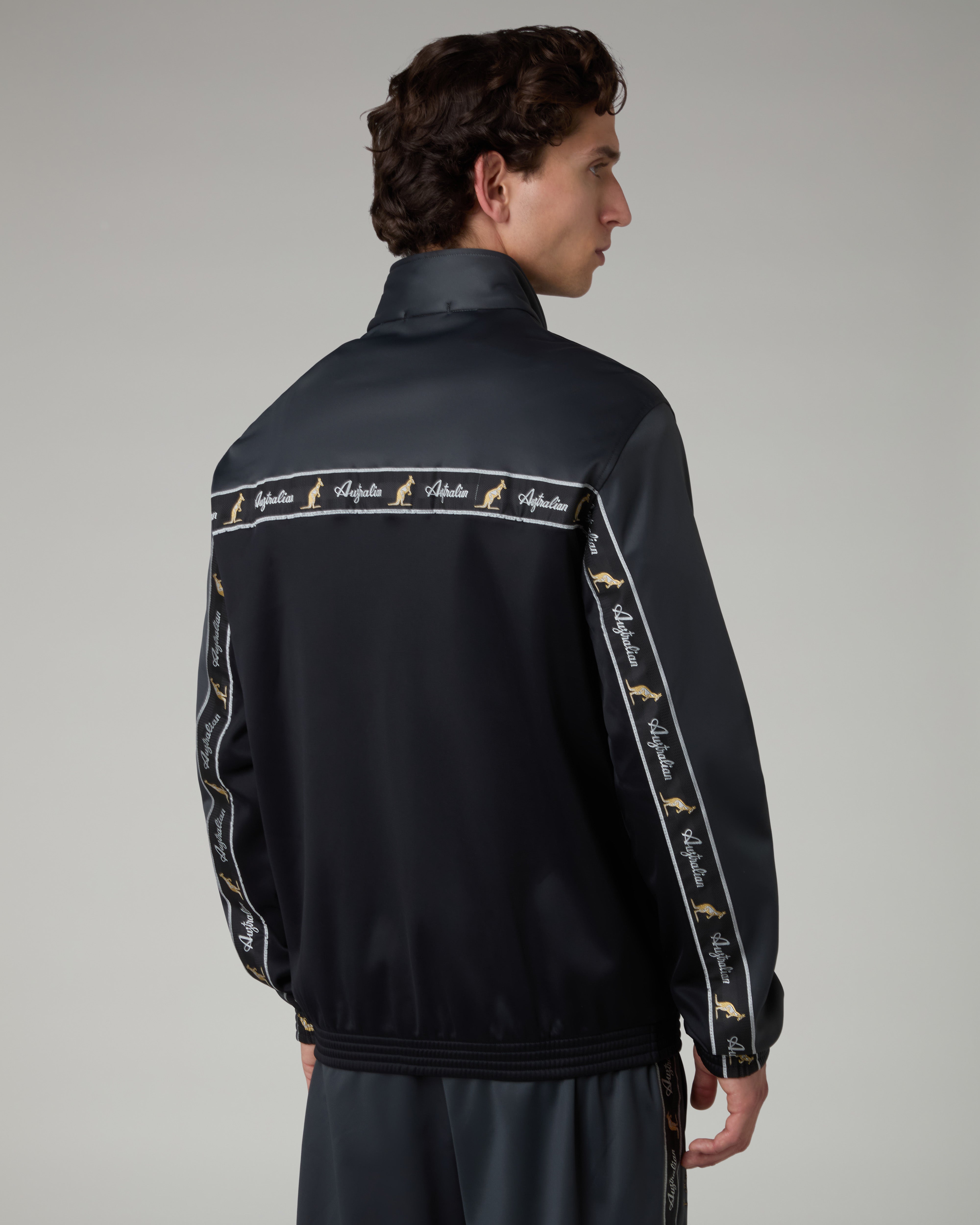 australian-duo-track-jacket-giacca-full-zip-in-acetato-grigio-titanio image 3