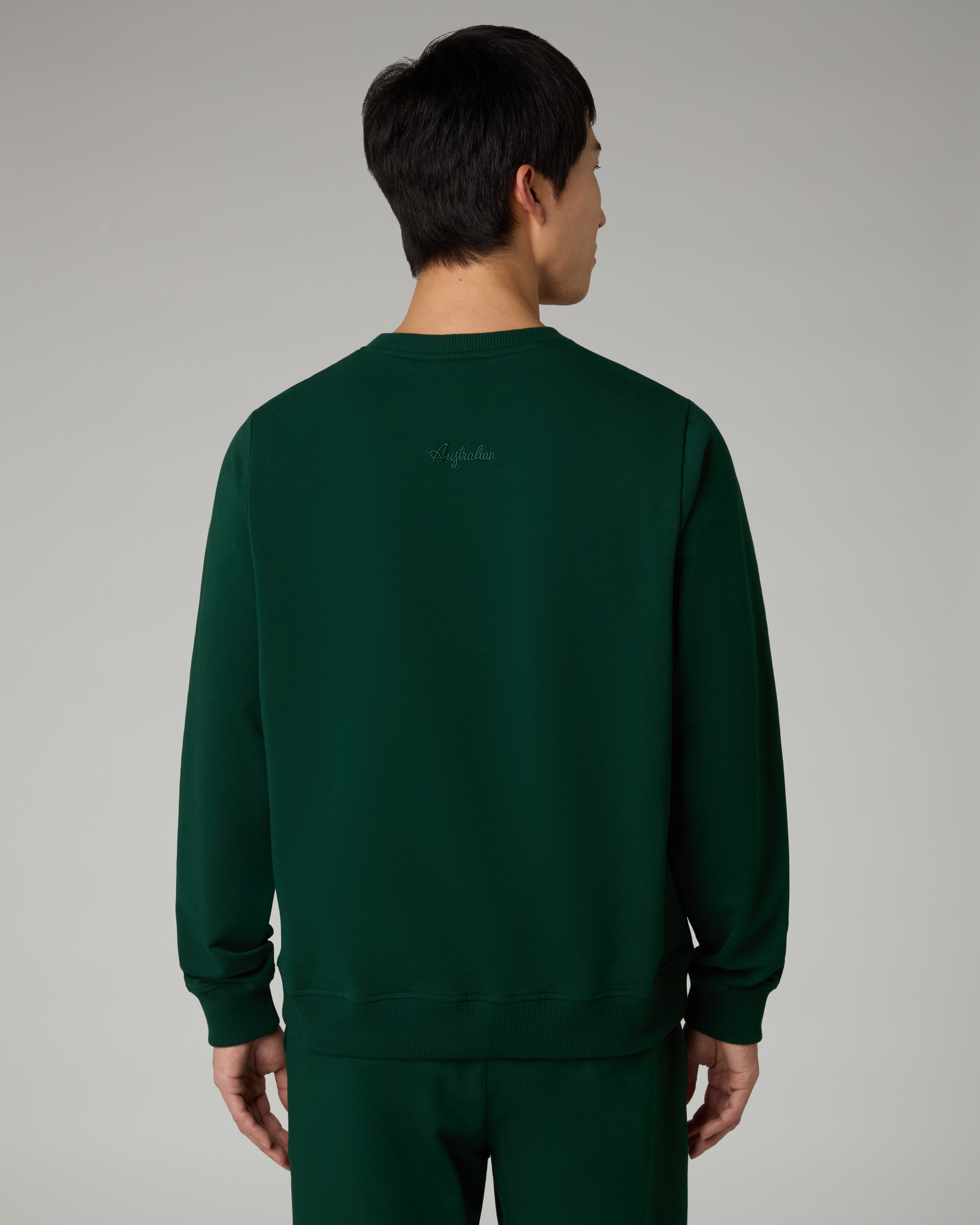 australian-easy-crewneck-felpa-girocollo-league-patch-uomo image 3