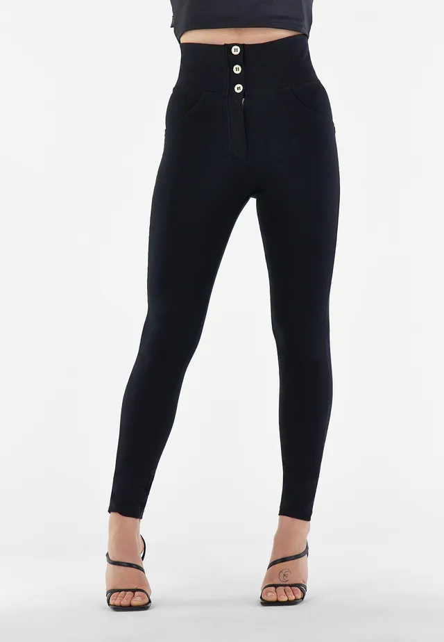 freddy-pantaloni-push-up-wr-up-curvy-vita-alta-con-bottoni image 1
