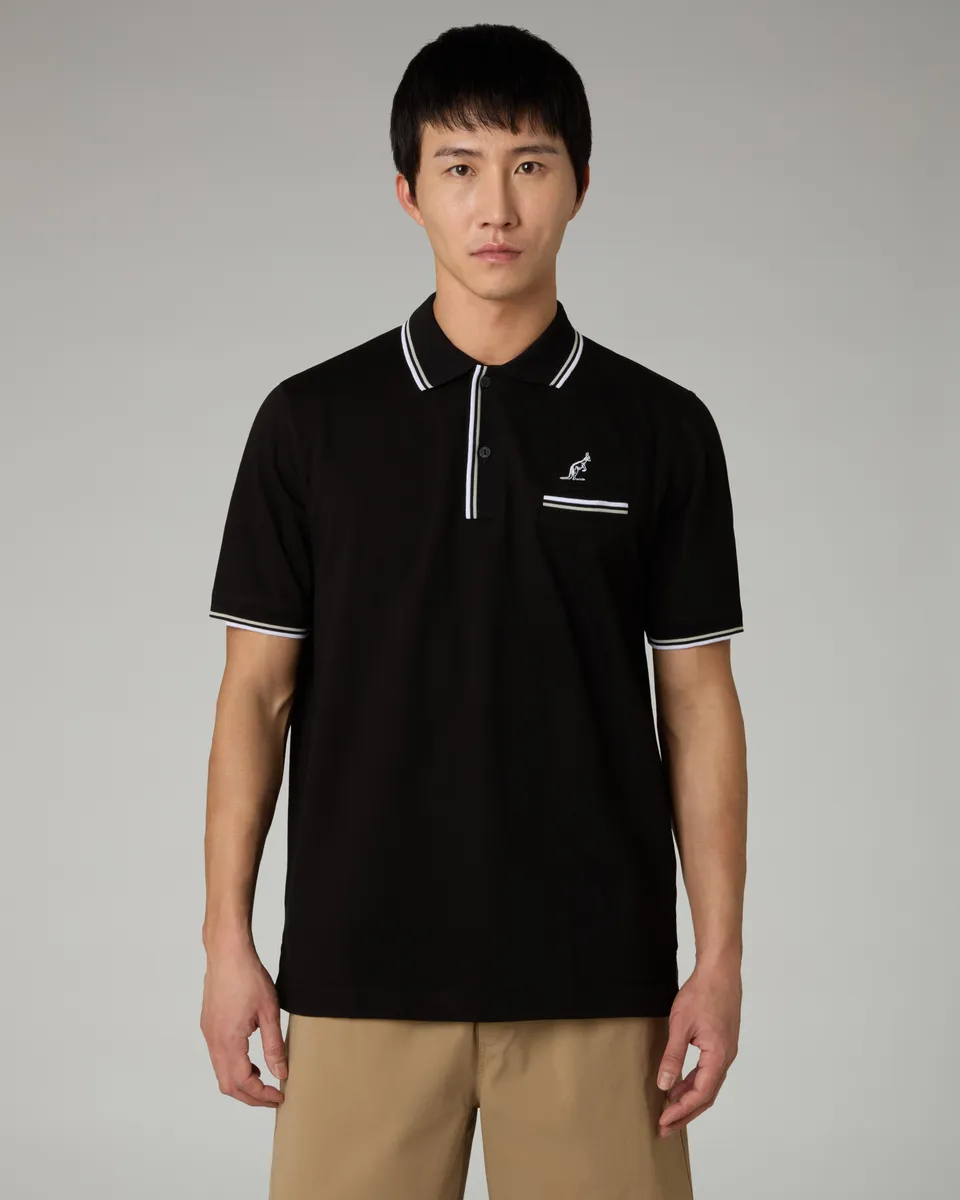 australian-pocket-piquet-polo-shirt-nera-regular-fit-made-in-italy image 1