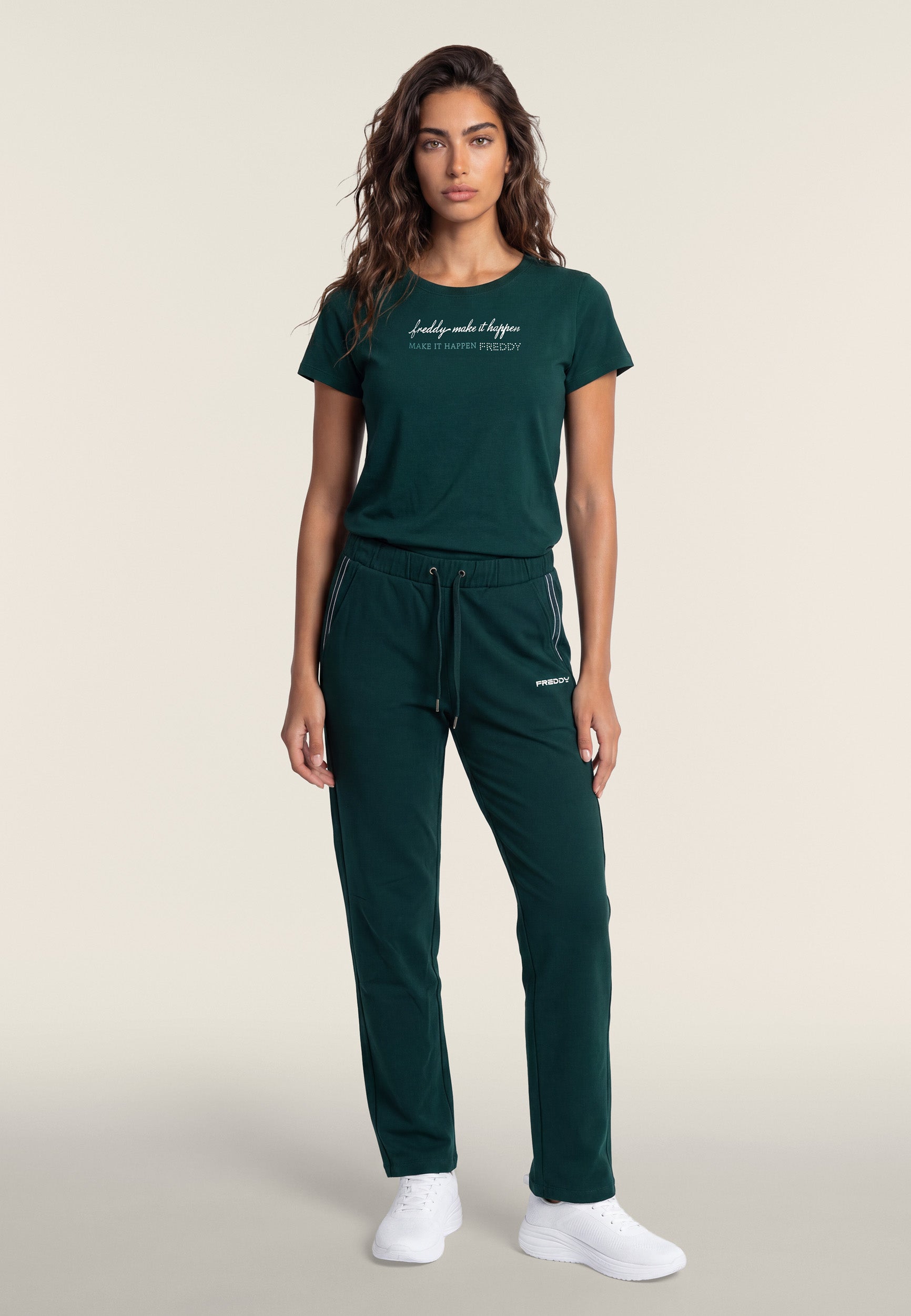 freddy-pantaloni-regular-soft-touch-con-fianchi-logati-pantaloni-tuta-gamba-drit image 2