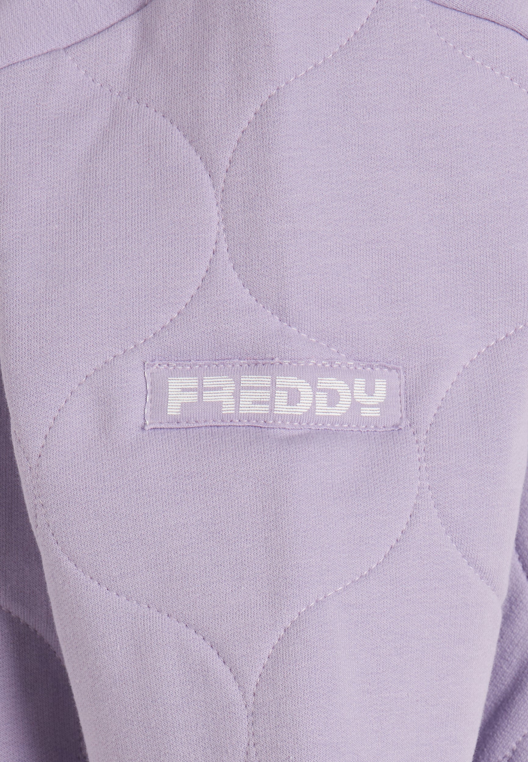 freddy-felpa-bambina-texturizzata-con-logo-su-manica image 6