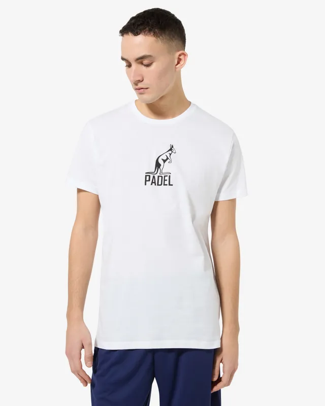australian-cotton-logo-t-shirt-bianca-uomo image 1