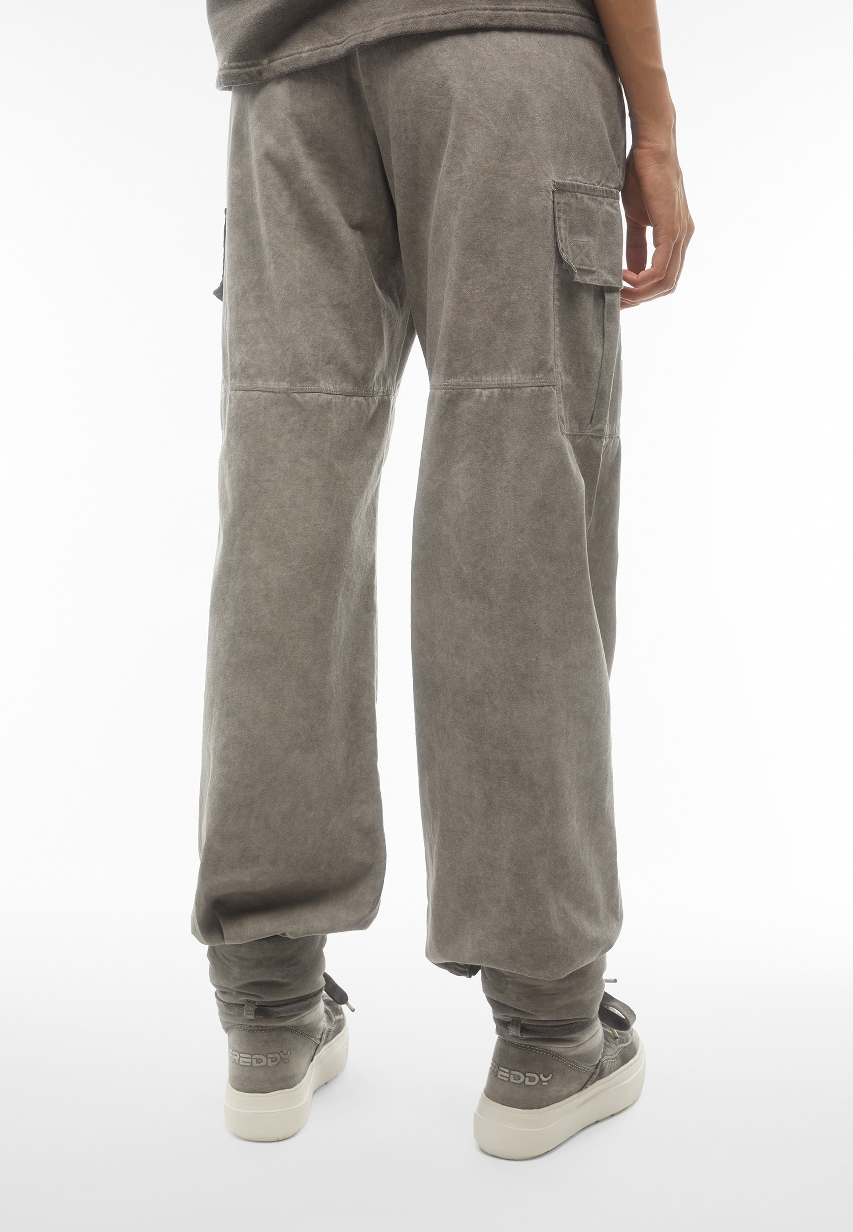 freddy-pantaloni-cargo-canvas-cold-dyed-stile-90s image 3