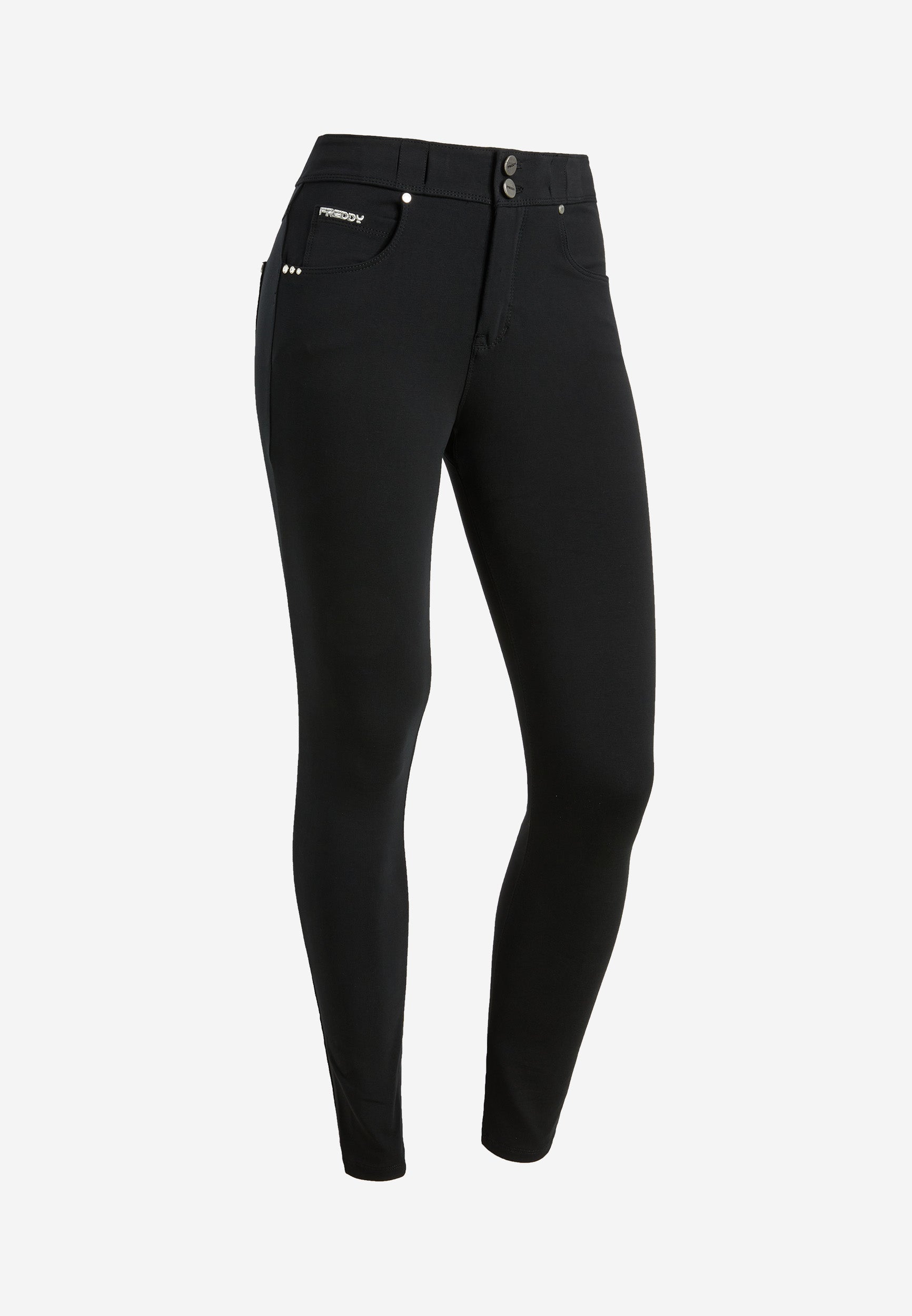 freddy-n-o-w-pantaloni-skinny-vita-media-in-jersey-ecologico-5-tasche image 6
