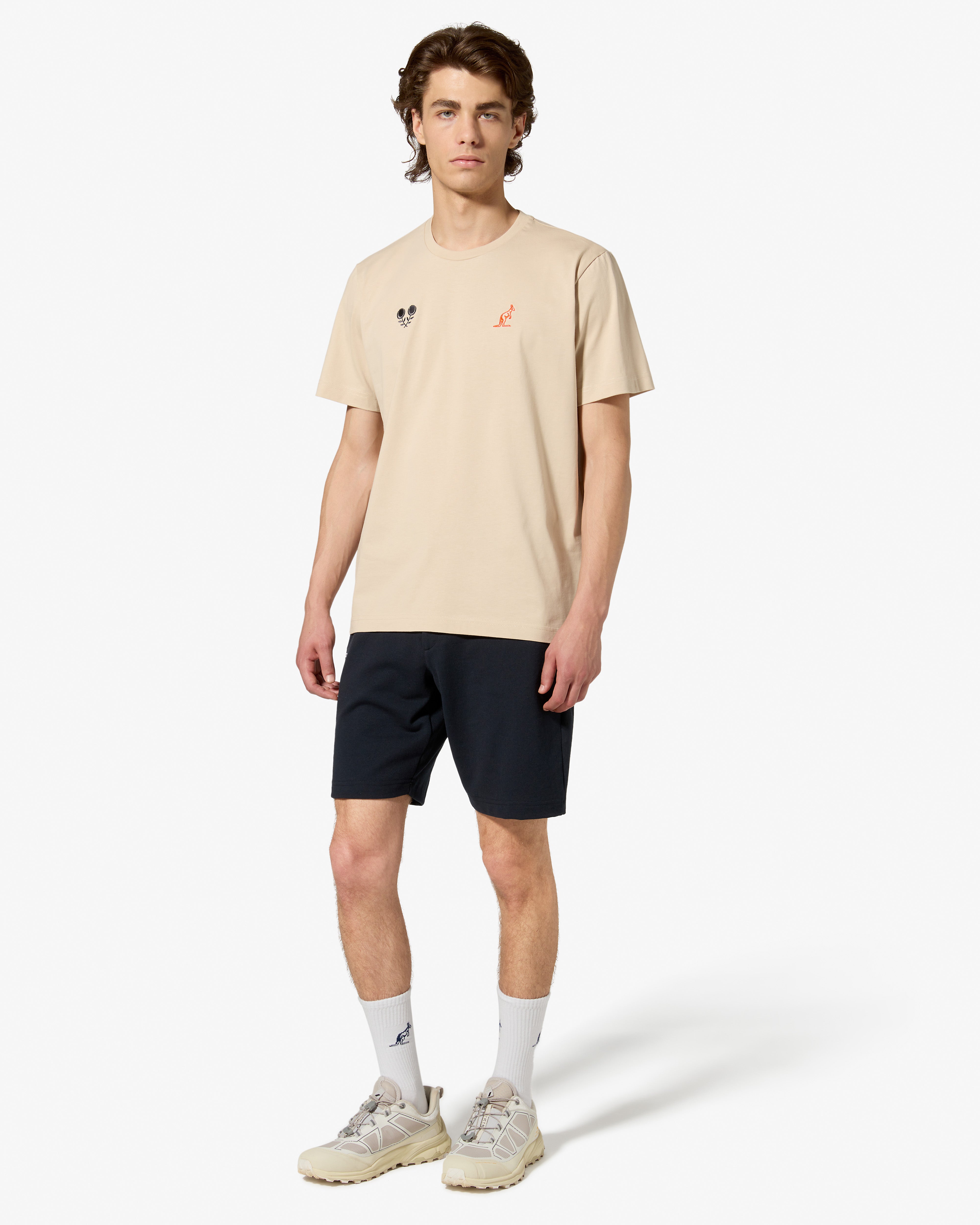 australian-gaucho-t-shirt-sabbia-maglietta-cotone-regular-fit image 2