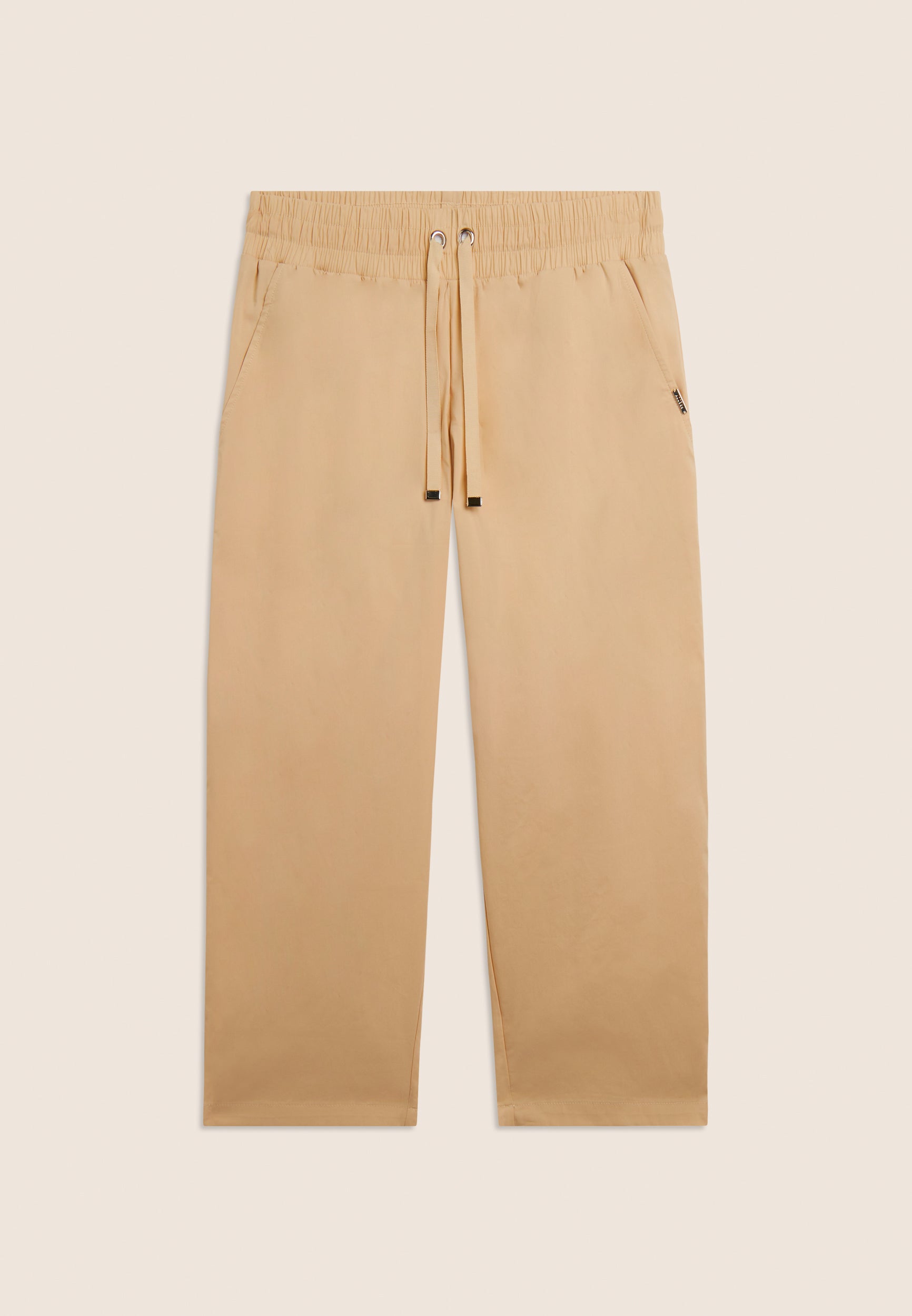 freddy-pantaloni-cropped-regular-in-popeline-elasticizzato image 5