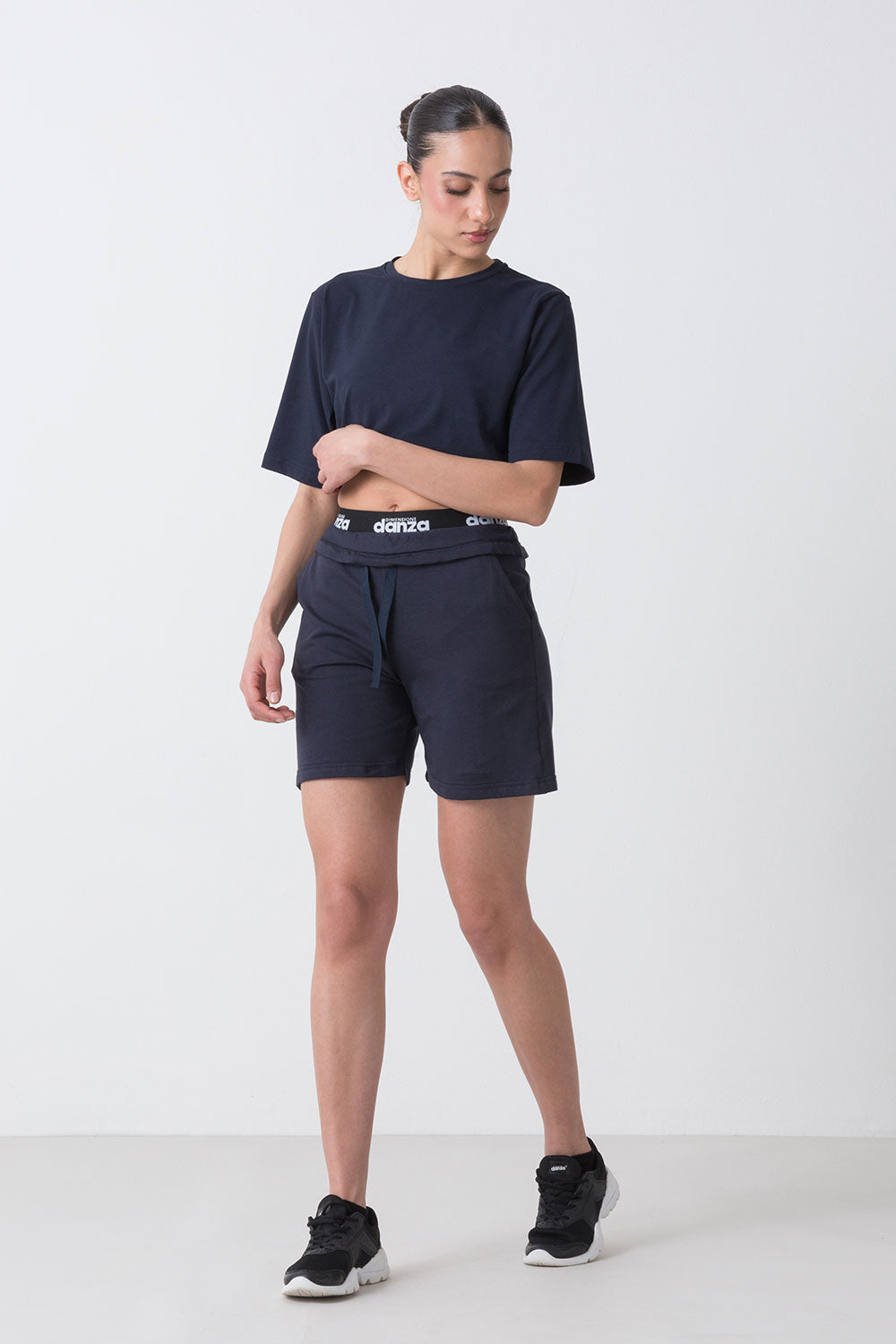 dimensione-danza-basic-bermuda-uomo-in-jersey-elasticizzato-con-elastico-logo image 7