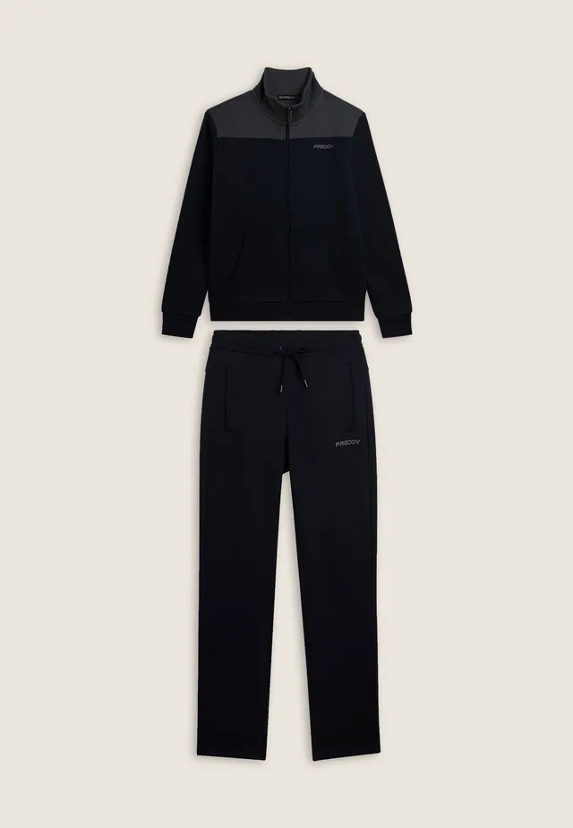 freddy-tuta-uomo-collo-alto-full-zip-colour-block image 1