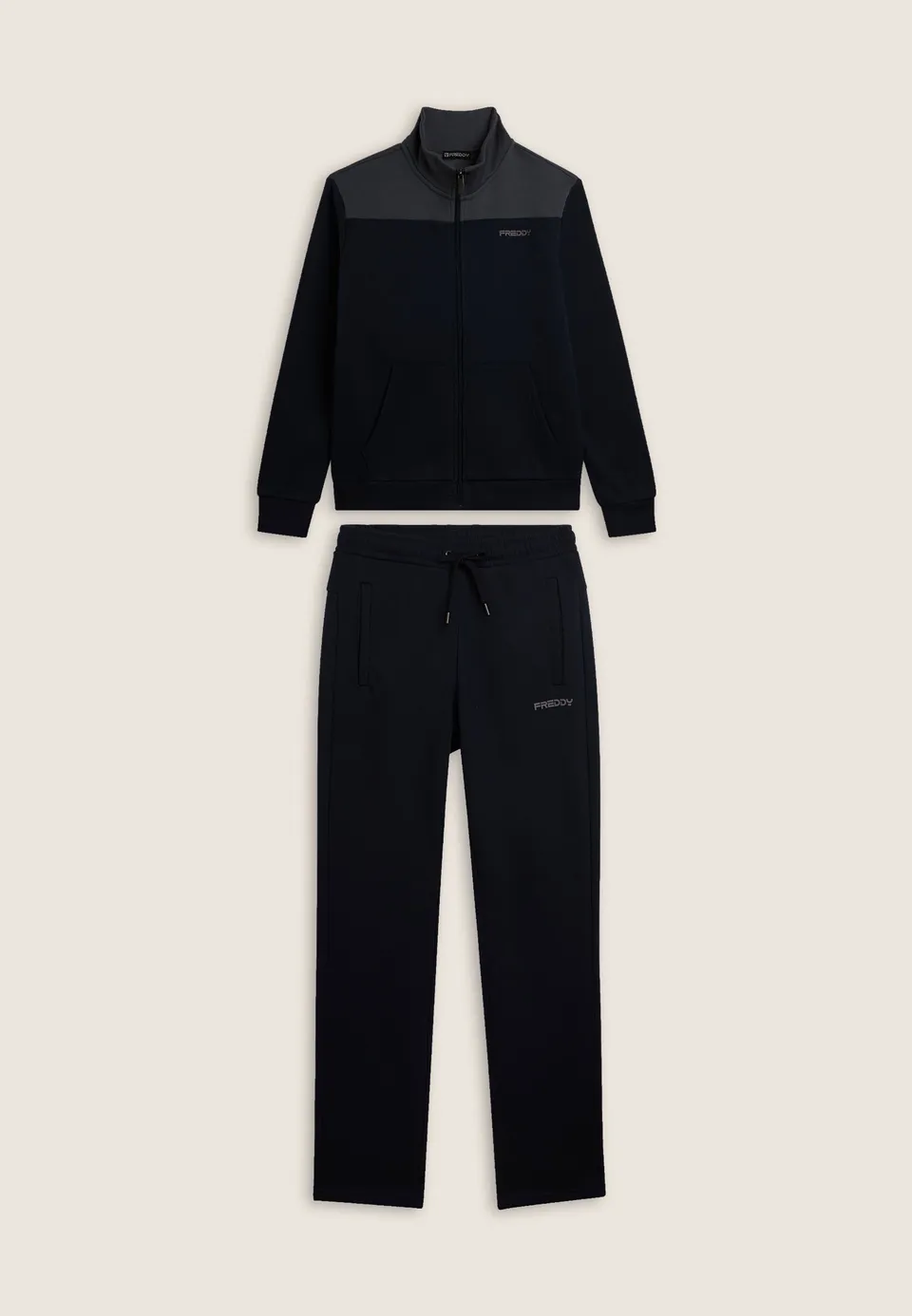 freddy-tuta-uomo-collo-alto-full-zip-colour-block image 1