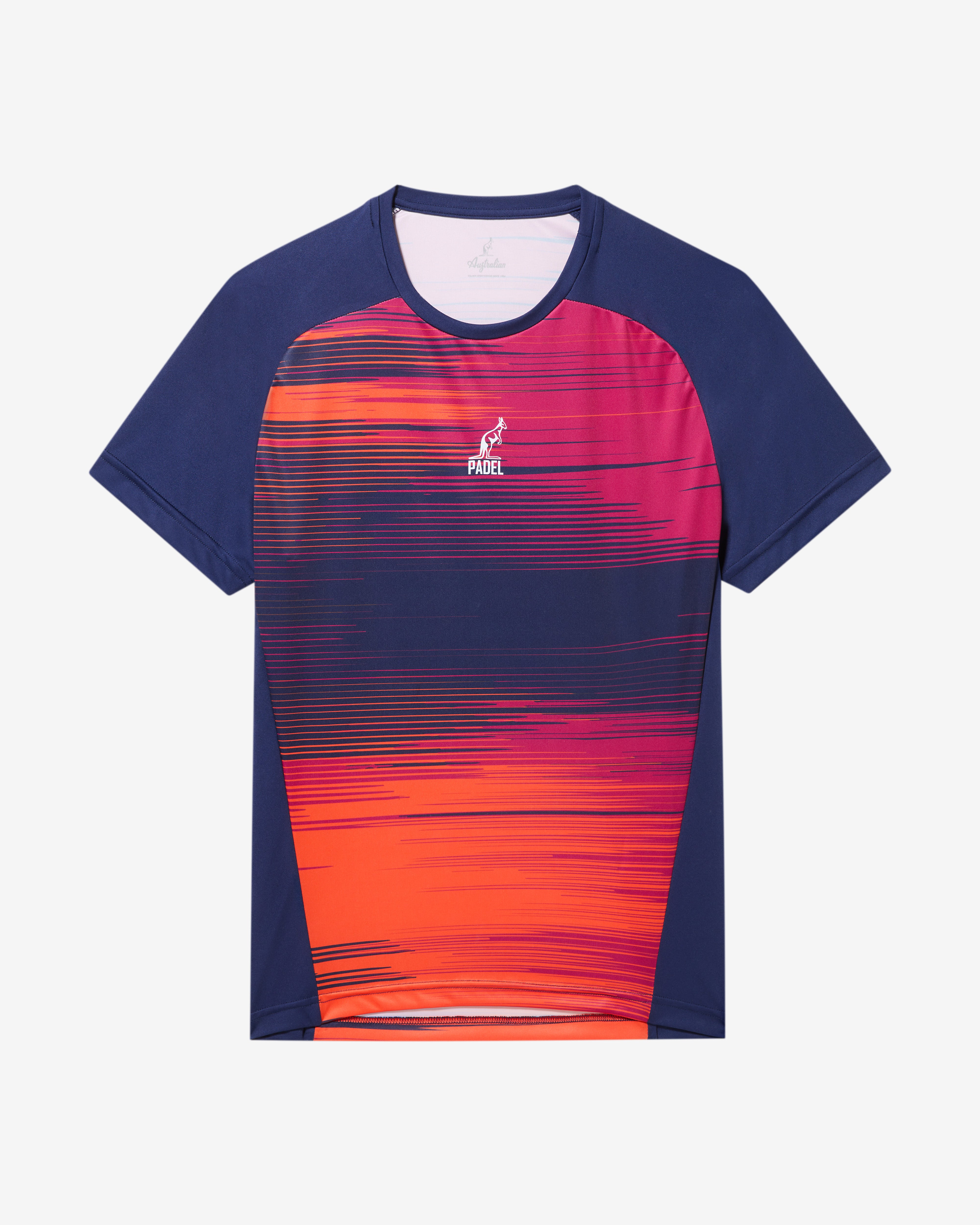 australian-gradient-lines-t-shirt-padel-blu-cosmo image 6