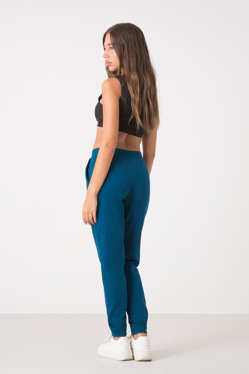 dimensione-danza-pantalone-jersey-stretch-con-tasche-e-polsino image 7