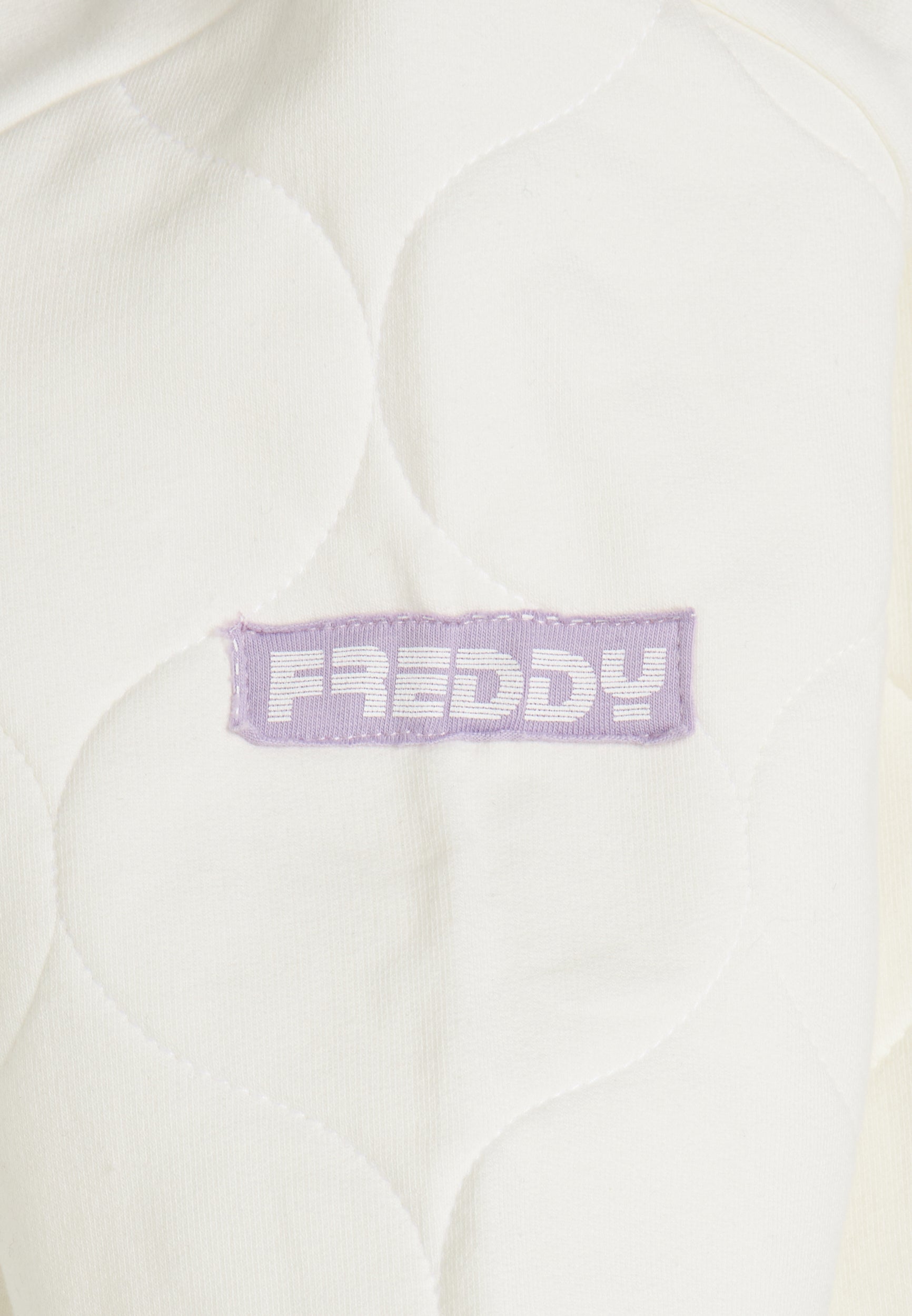 freddy-felpa-bambina-texturizzata-full-zip-collo-bomber image 3