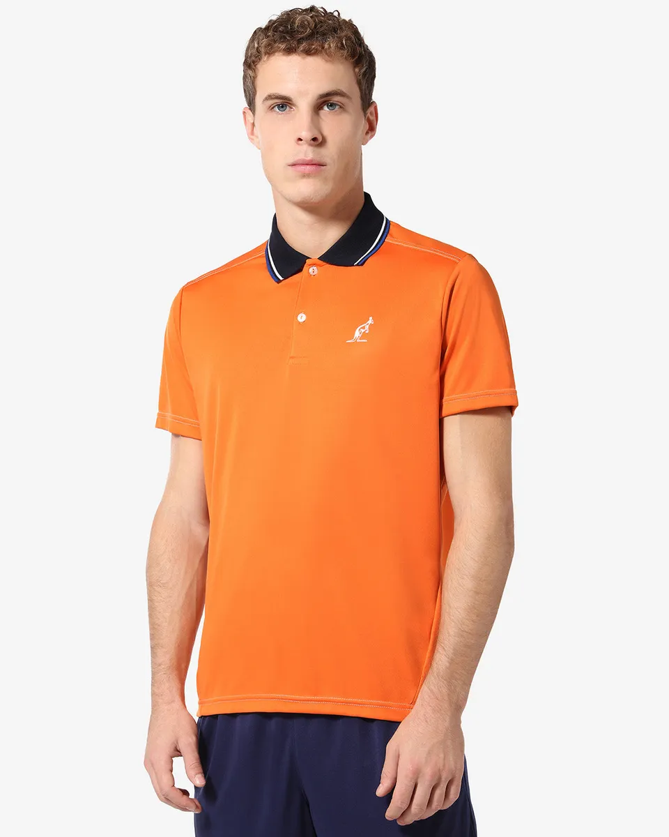 australian-tech-ace-polo-tennis-arancio-acceso image 1