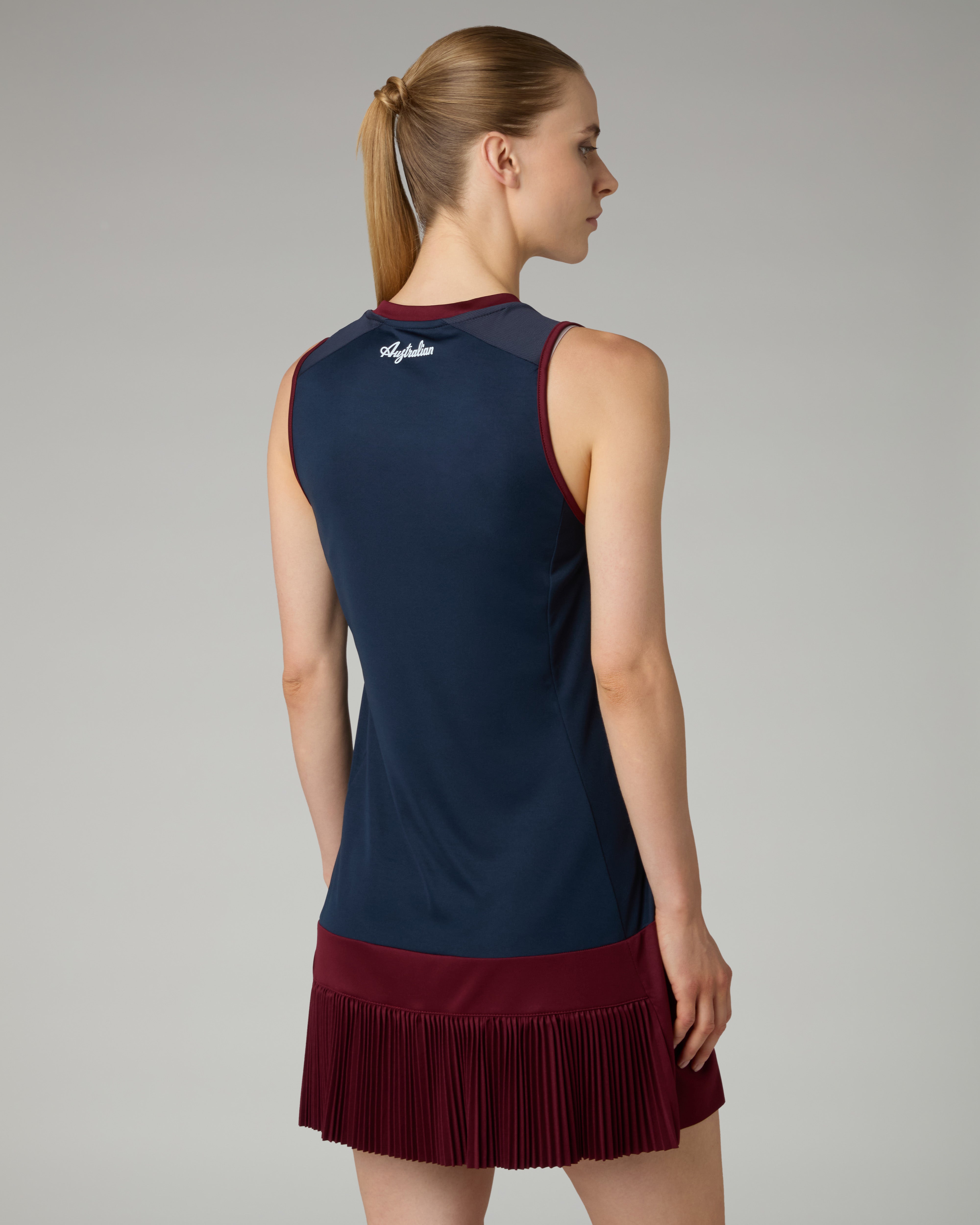 australian-perfect-dress-abito-tennis-eclipse-blue-fw26 image 3