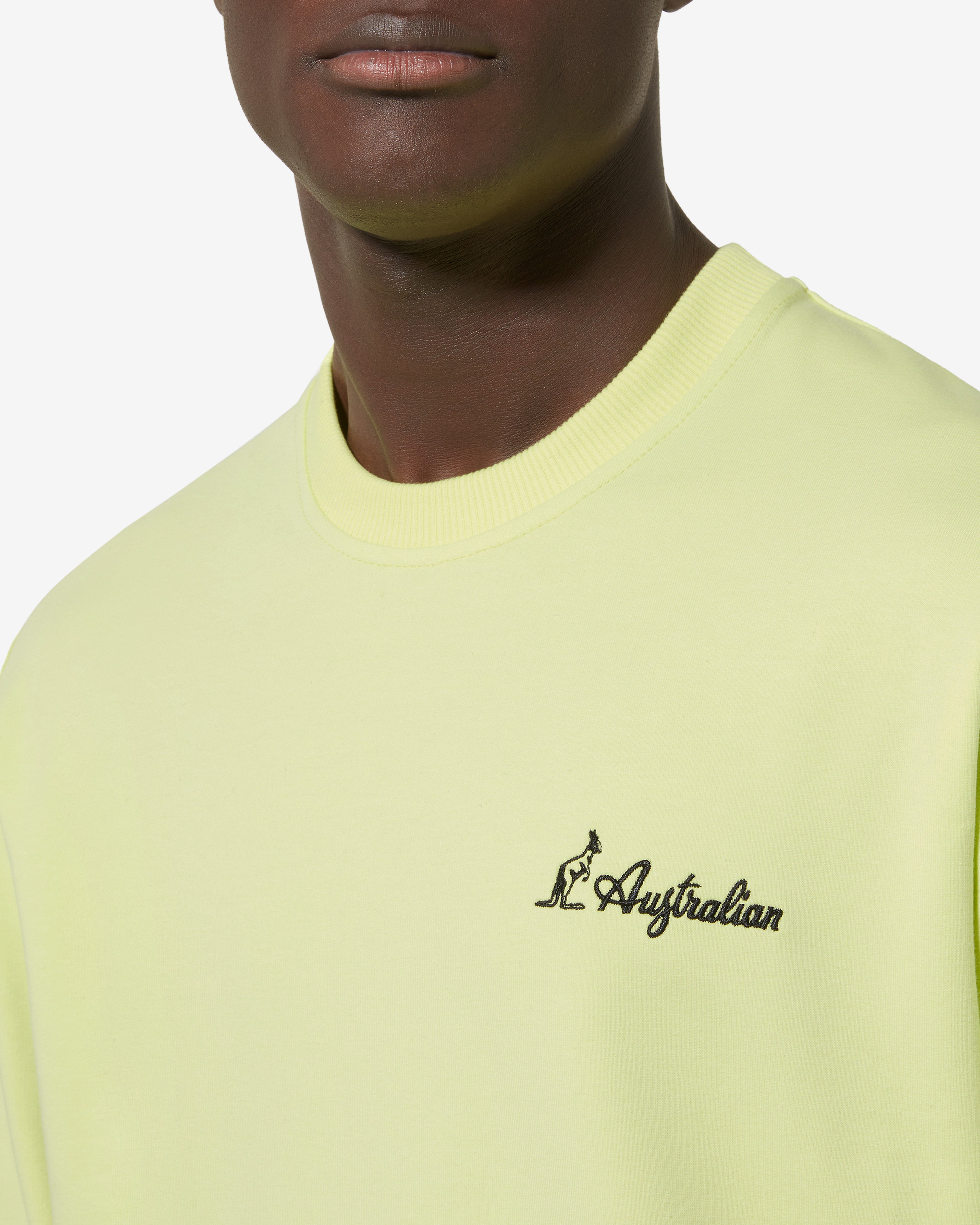 australian-record-crewneck-felpa-girocollo-lime image 4