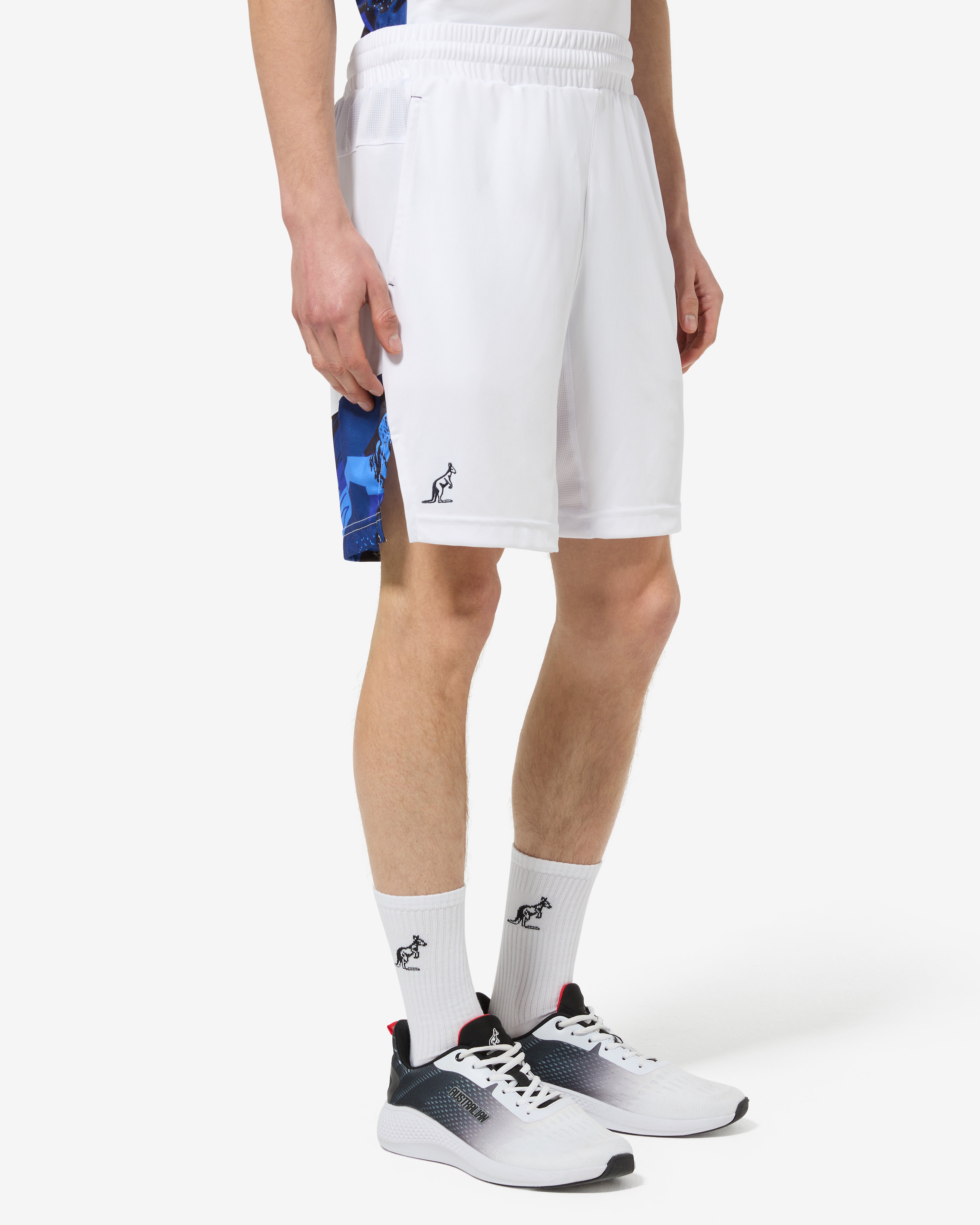 australian-scribble-block-short-short-da-tennis-uomo-bianco image 1