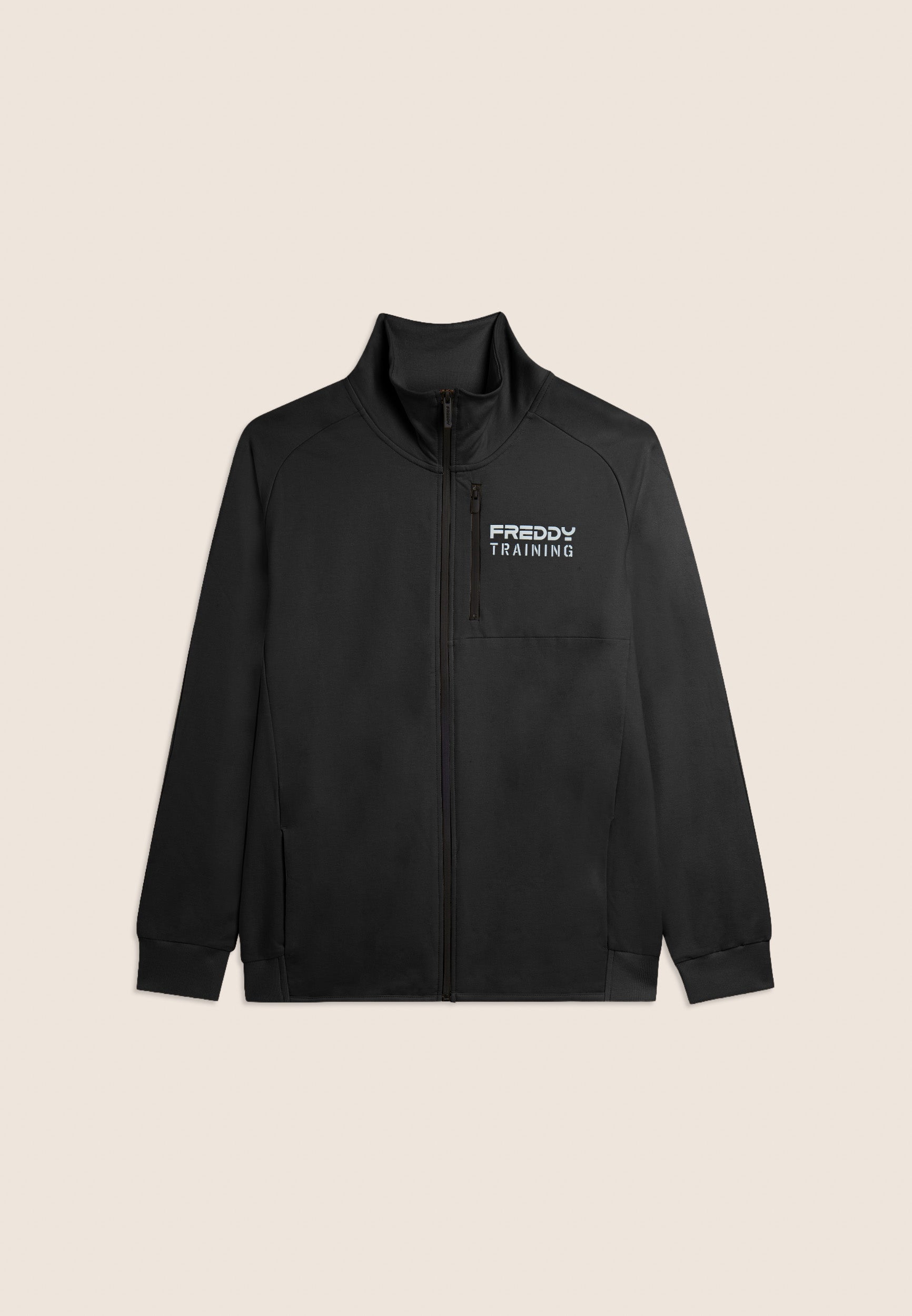 freddy-felpa-full-zip-con-taschino-collo-alto-e-cuciture-sportive image 2