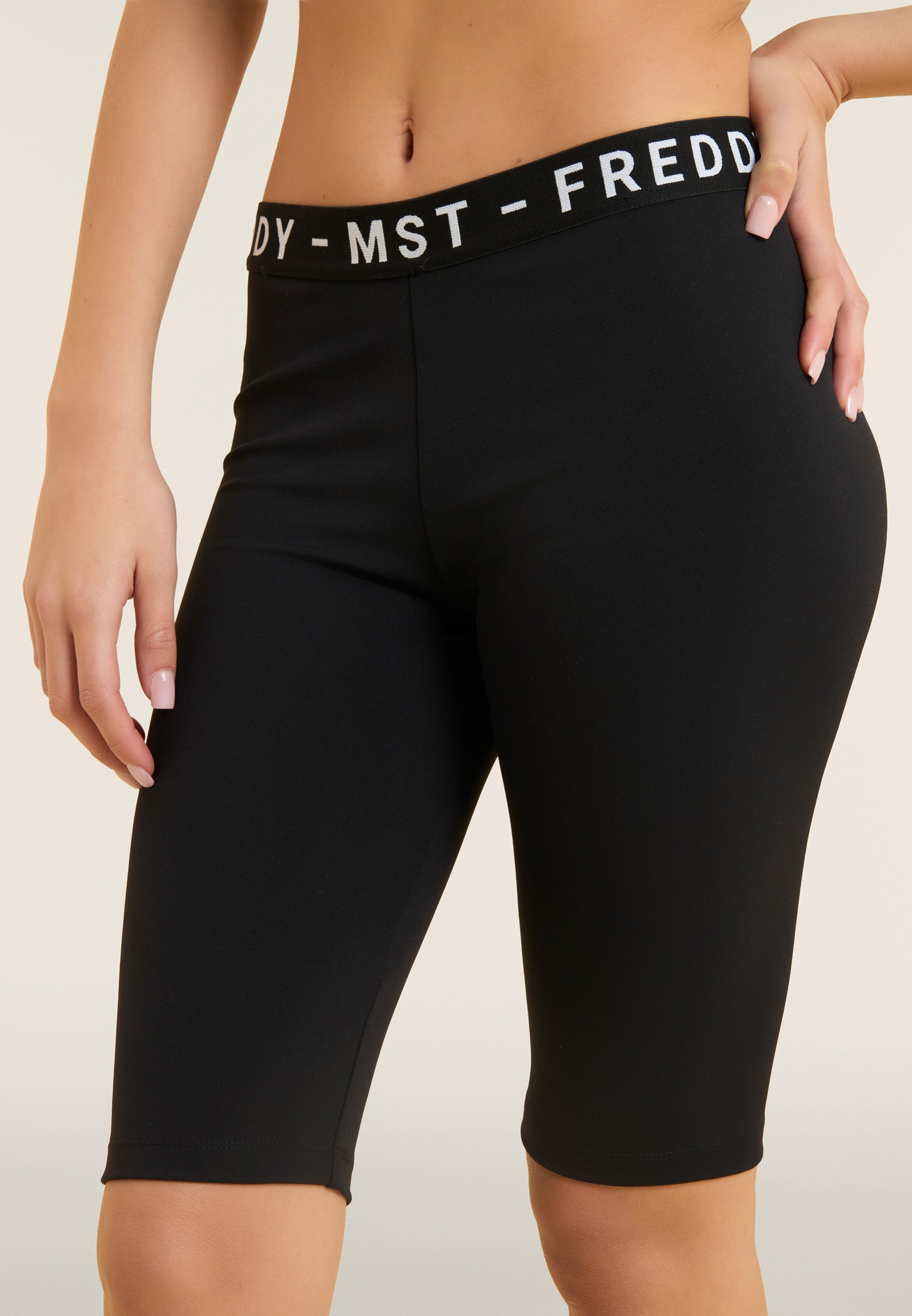 freddy-leggings-biker-donna-con-fascia-elastica-freddy-mst image 4
