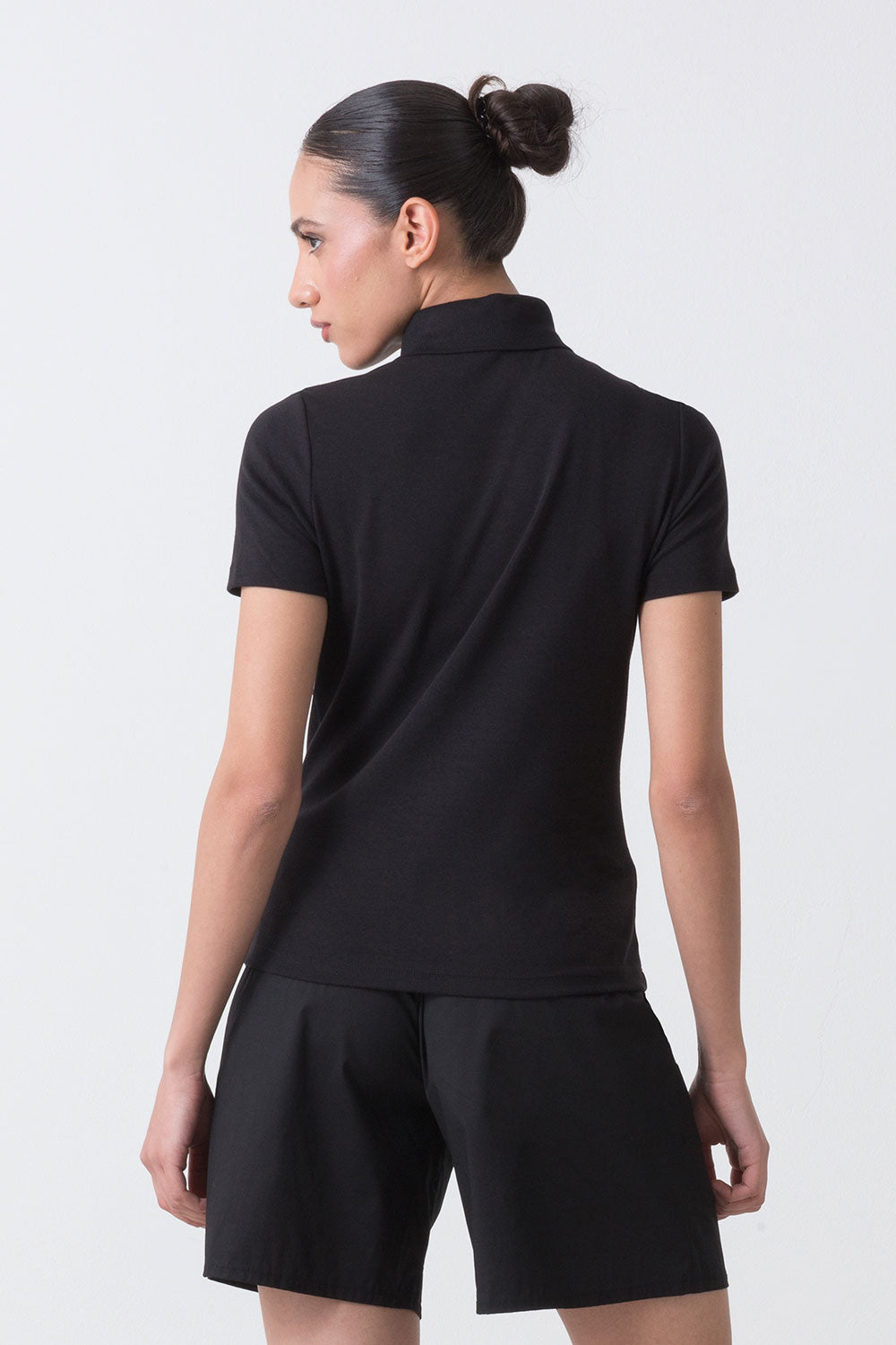 dimensione-danza-city-polo-a-maniche-corte-con-colletto-alto-donna image 8