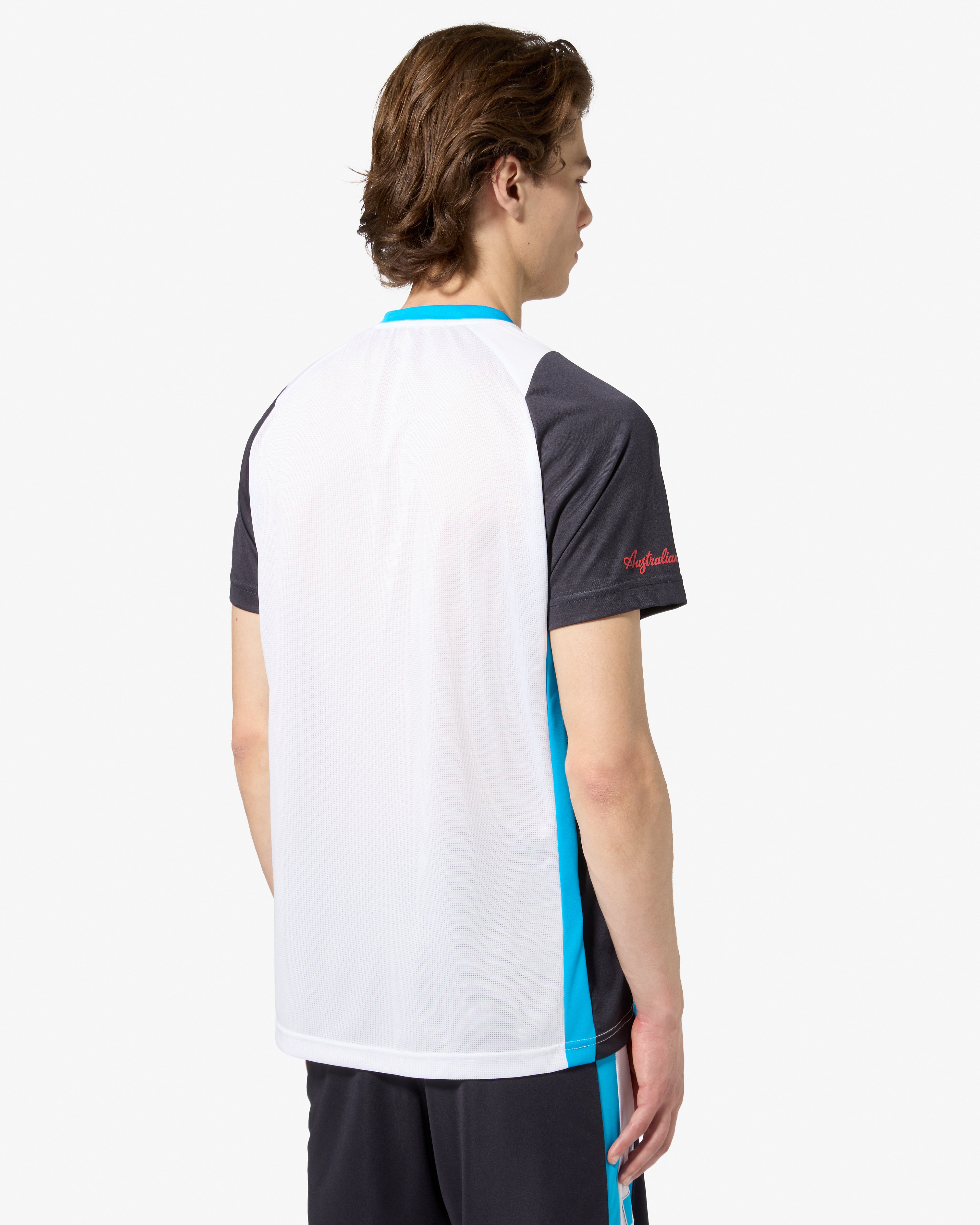 australian-league-t-shirt-maglia-tennis-bianco image 3