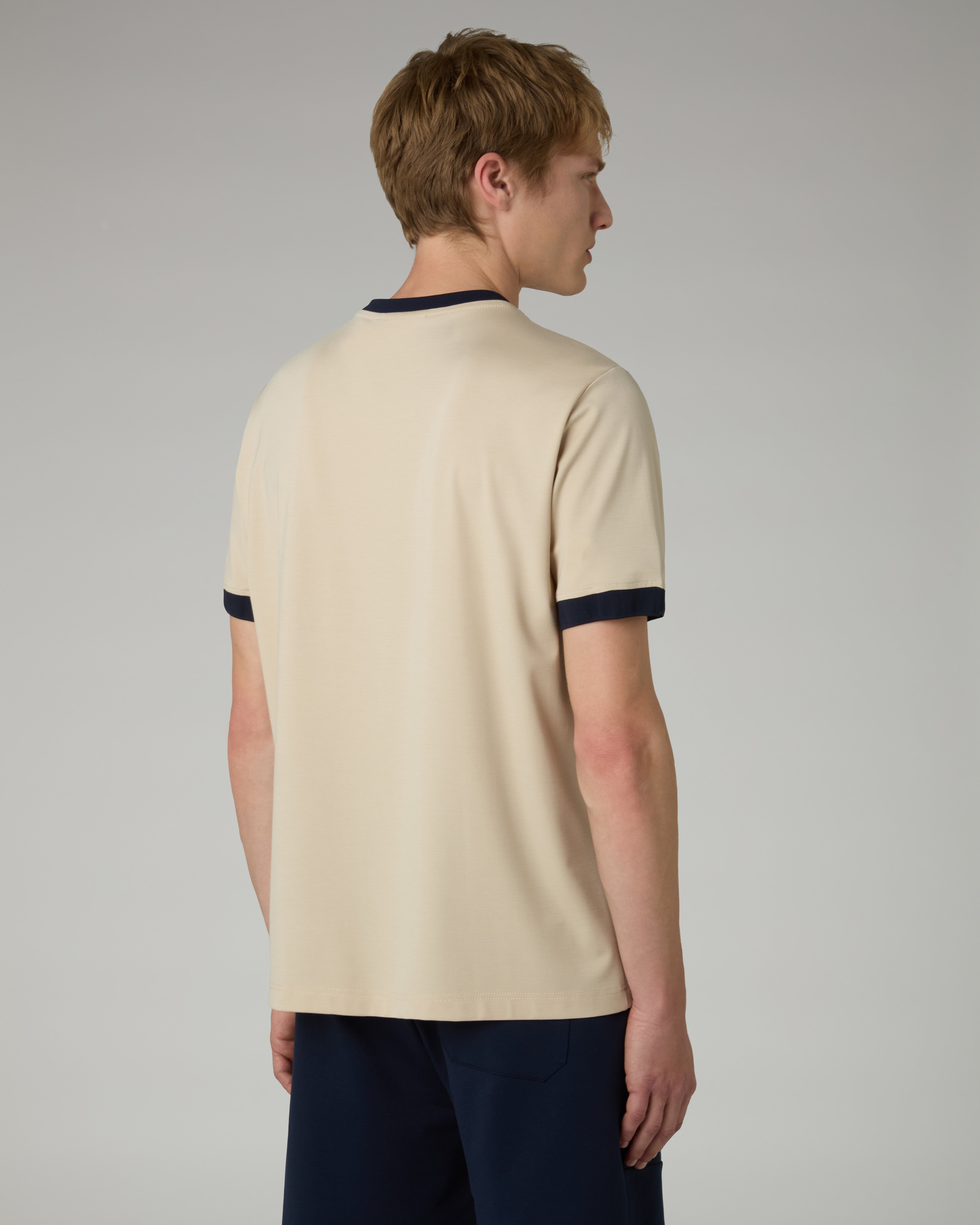 australian-flowline-t-shirt-uomo-regular-fit-sabbia image 3