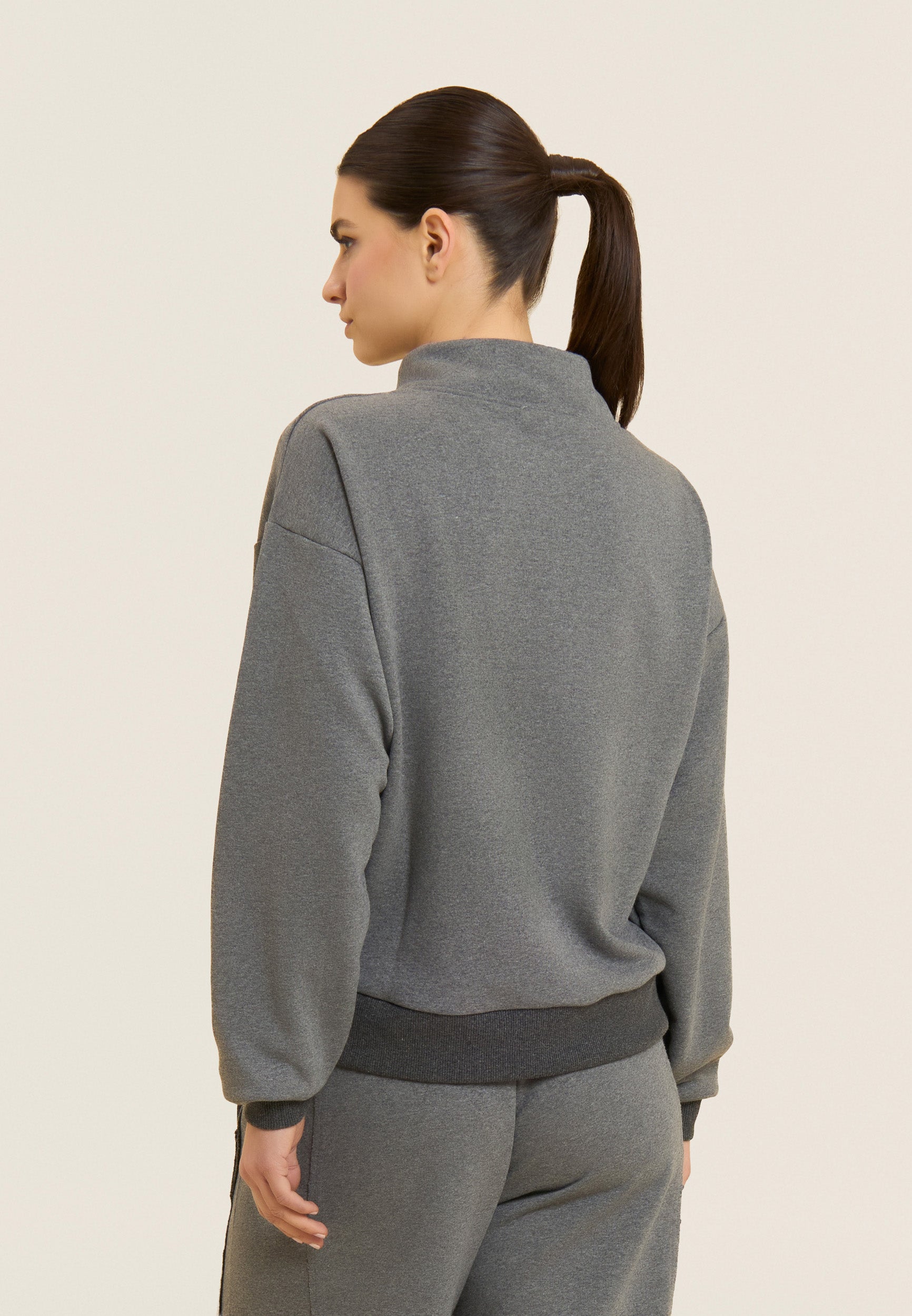 freddy-felpa-comfort-fit-donna-m-lange-mezza-zip-freddy-x-elite image 3