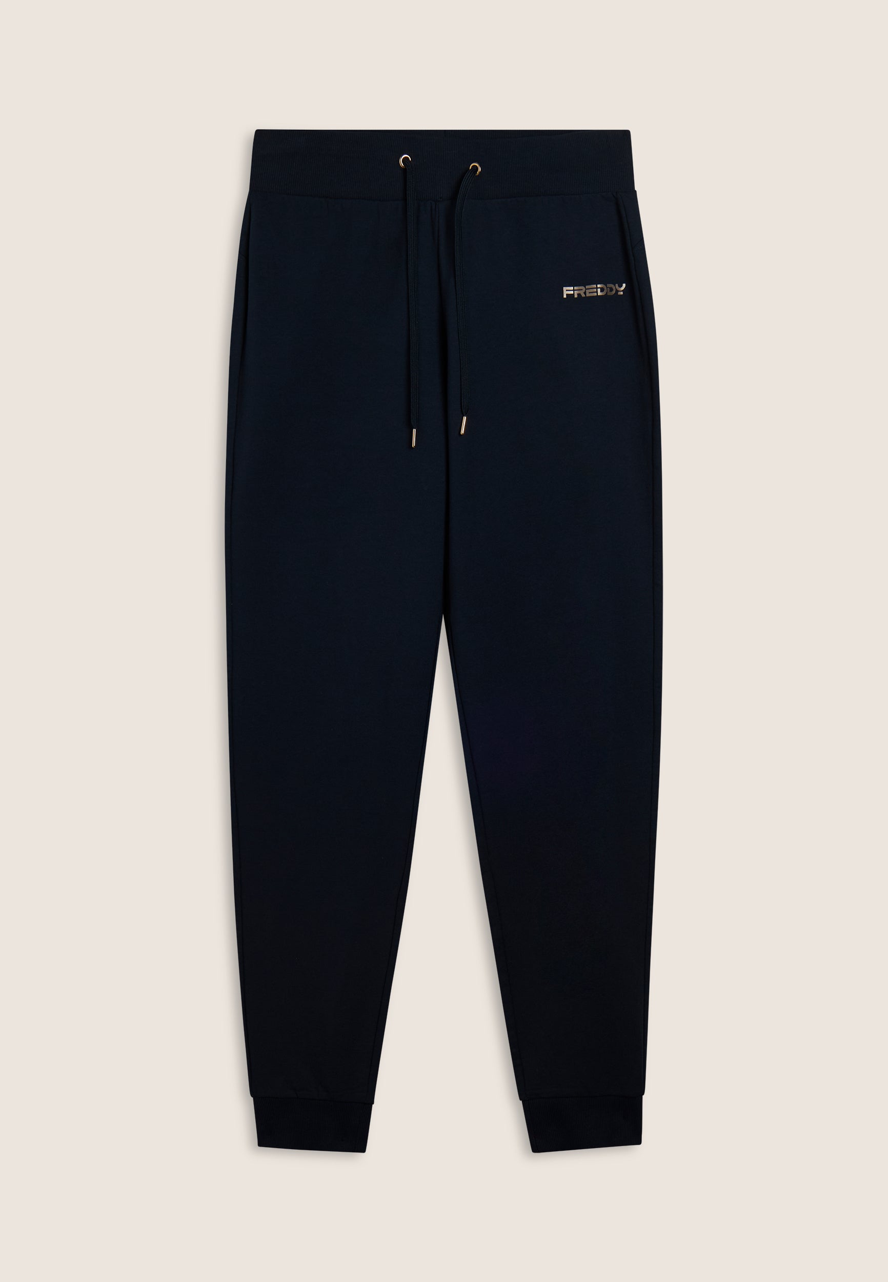 freddy-pantaloni-regular-fit-felpa-garzata-con-polsino-e-coulisse image 5