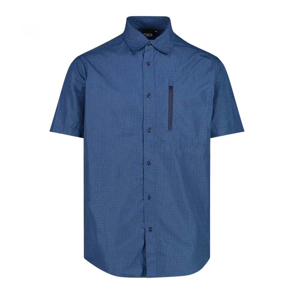 cmp-camicia-maniche-corte-elasticizzata-uomo image 1