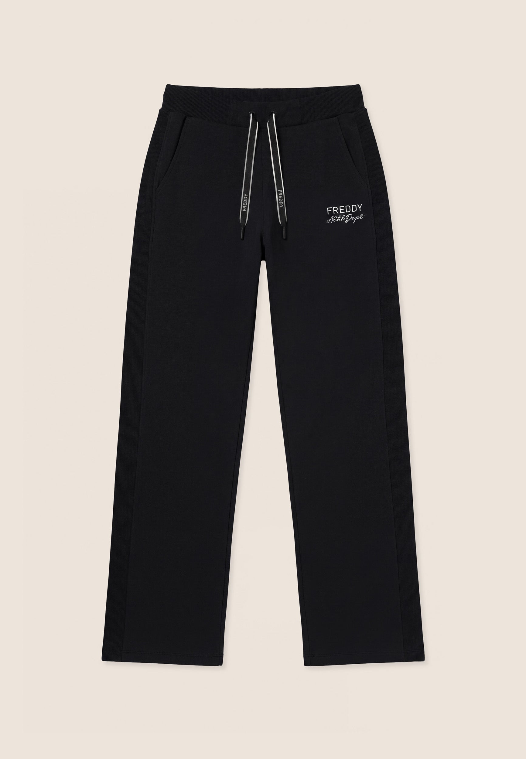 freddy-pantaloni-sportivi-donna-regular-dritti-in-felpa-garzata image 8
