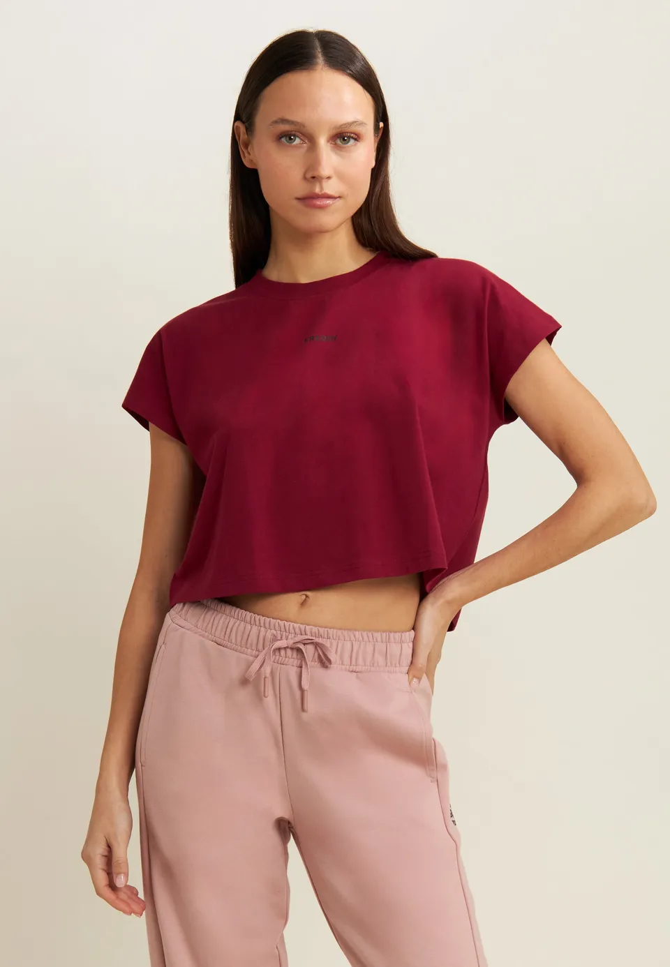 freddy-t-shirt-donna-comfort-con-stampa-today-is-your-day-maniche-ad-aletta image 1